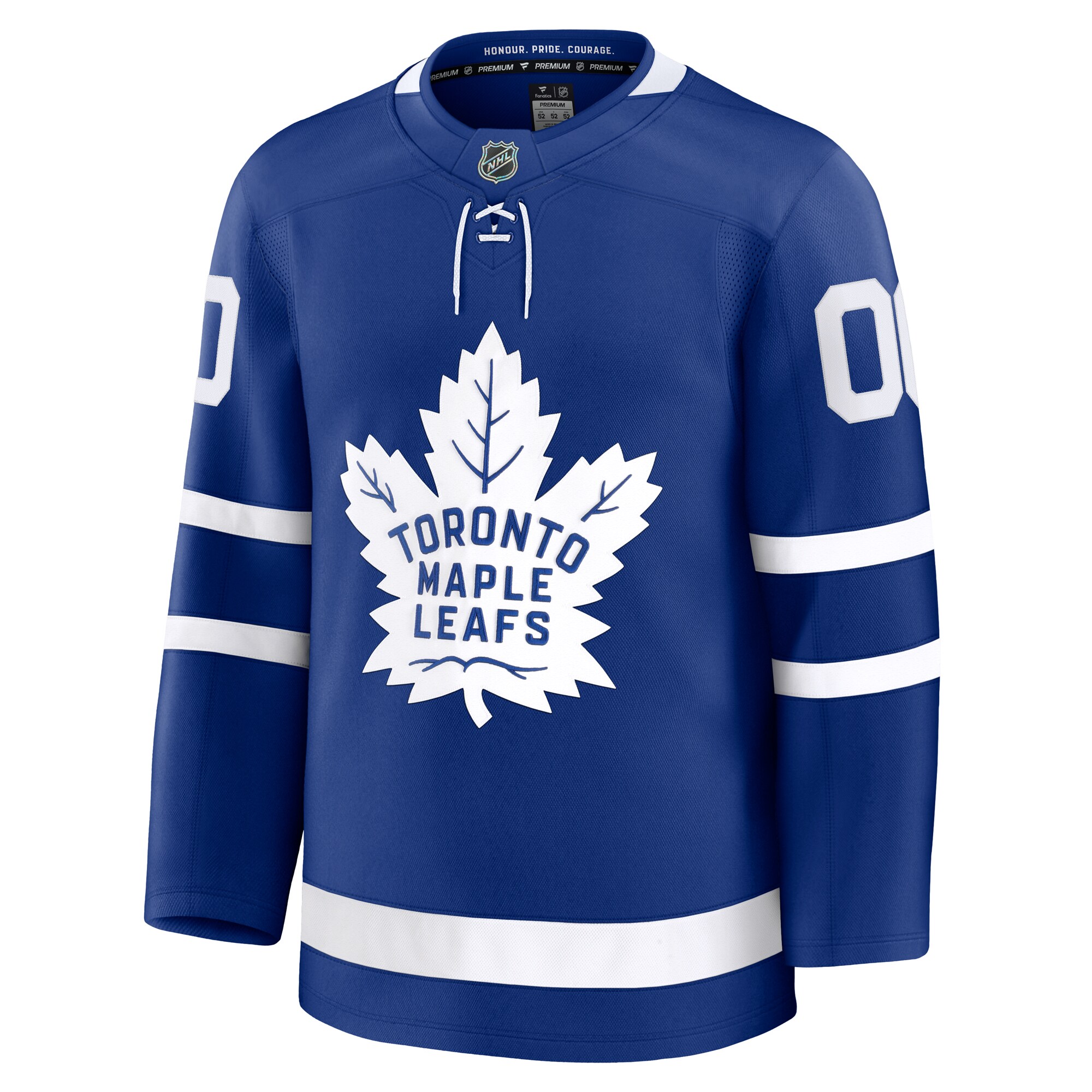 Toronto Maple Leafs Fanatics Home Premium Custom Jersey – Blue Clowdercats