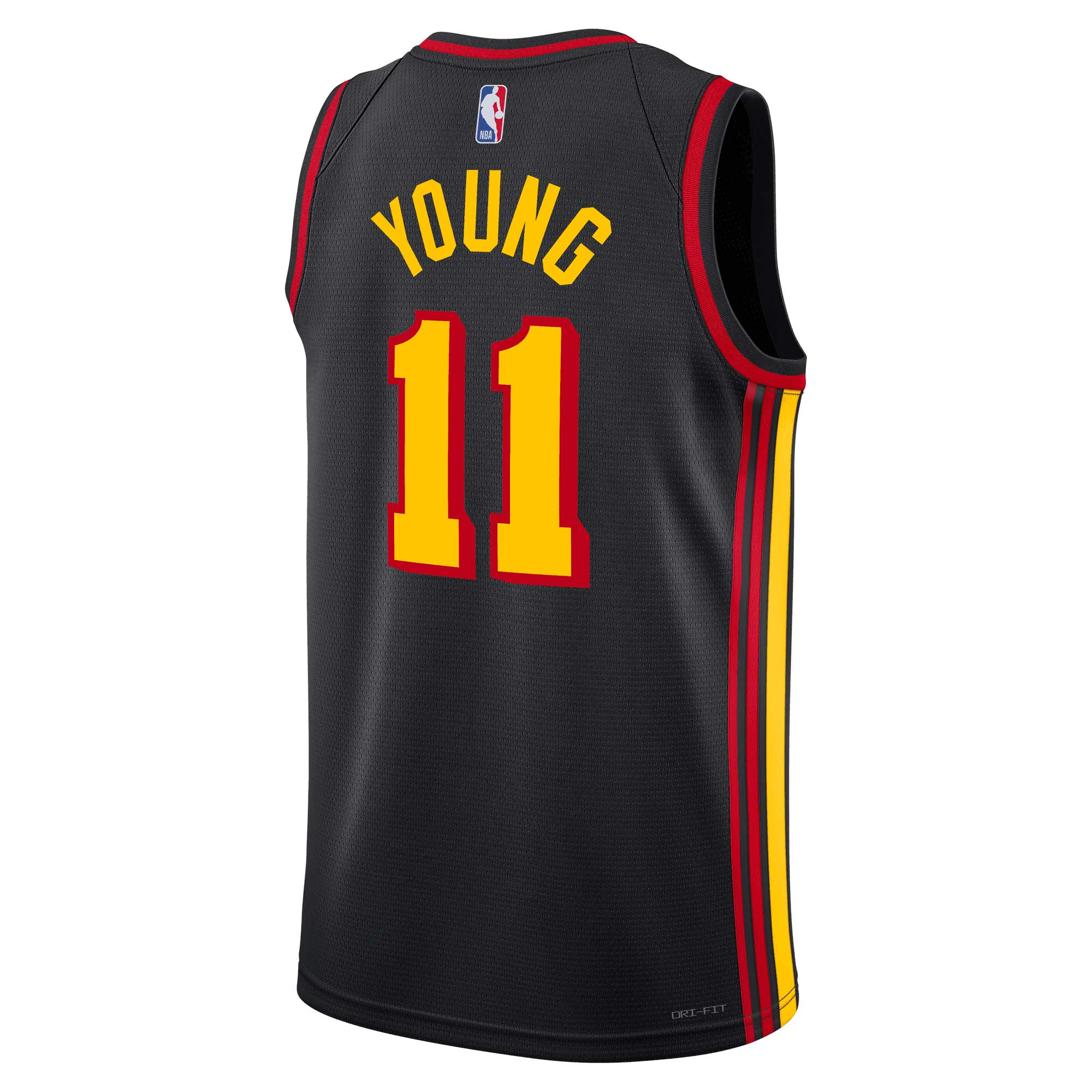 Trae Young Atlanta Hawks Jordan Brand Unisex Swingman Jersey – Statement Edition – Black Clowdercats