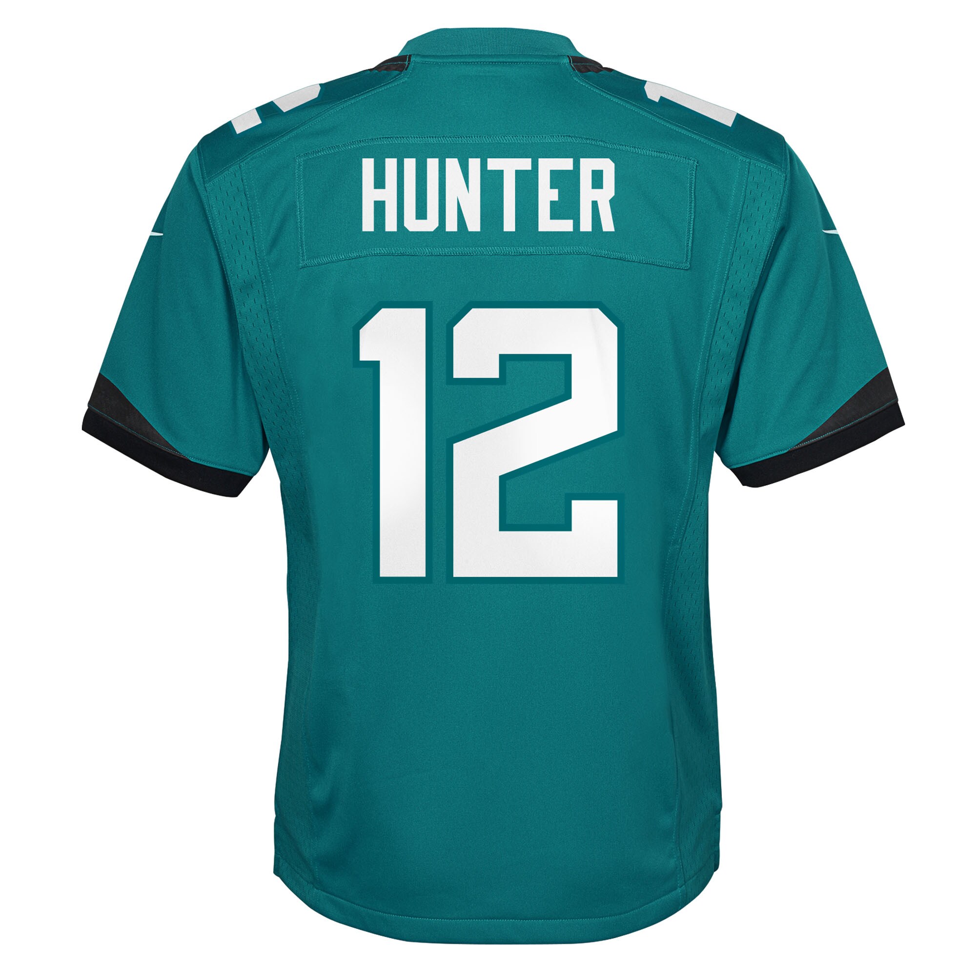 Travis Hunter Jacksonville Jaguars Nike Youth Team Game Jersey – Teal Clowdercats