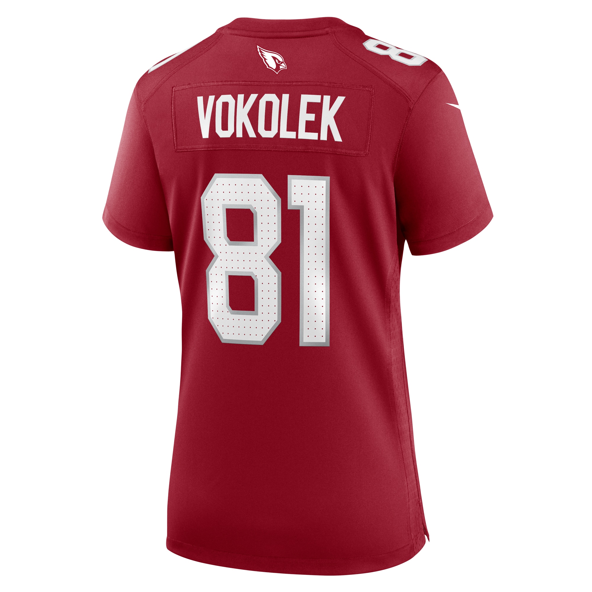 Travis Vokolek Arizona Cardinals Nike Women’s Game Jersey – Cardinal Clowdercats