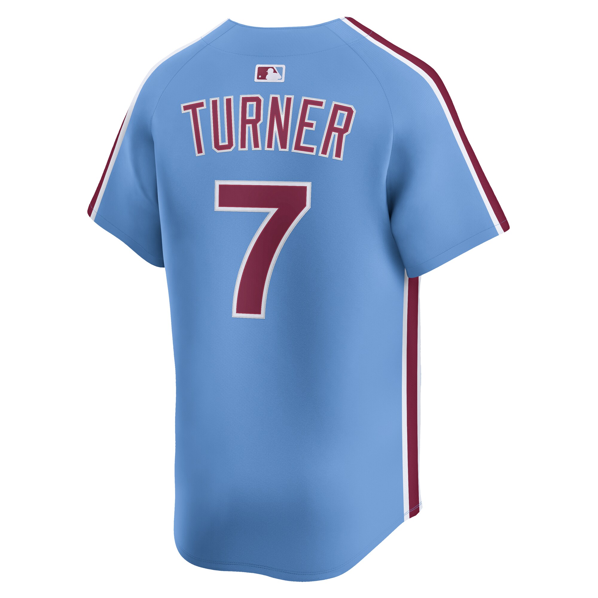 Trea Turner Philadelphia Phillies Nike Alternate Limited Player Jersey – Light Blue