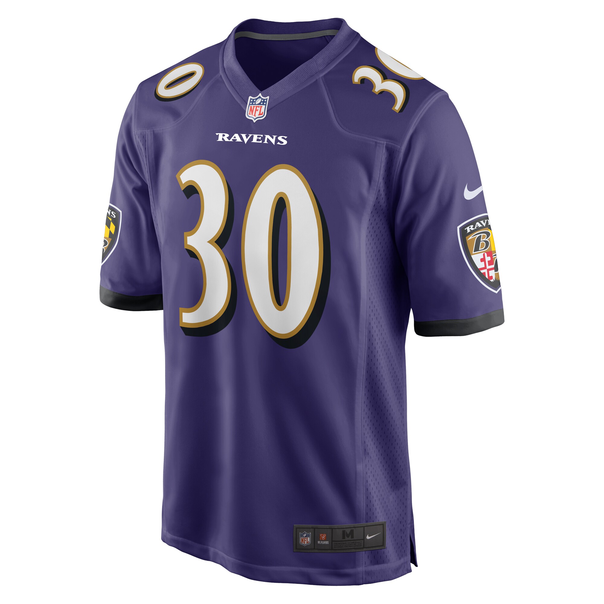 Trenton Simpson Baltimore Ravens Nike Game Jersey – Purple Clowdercats