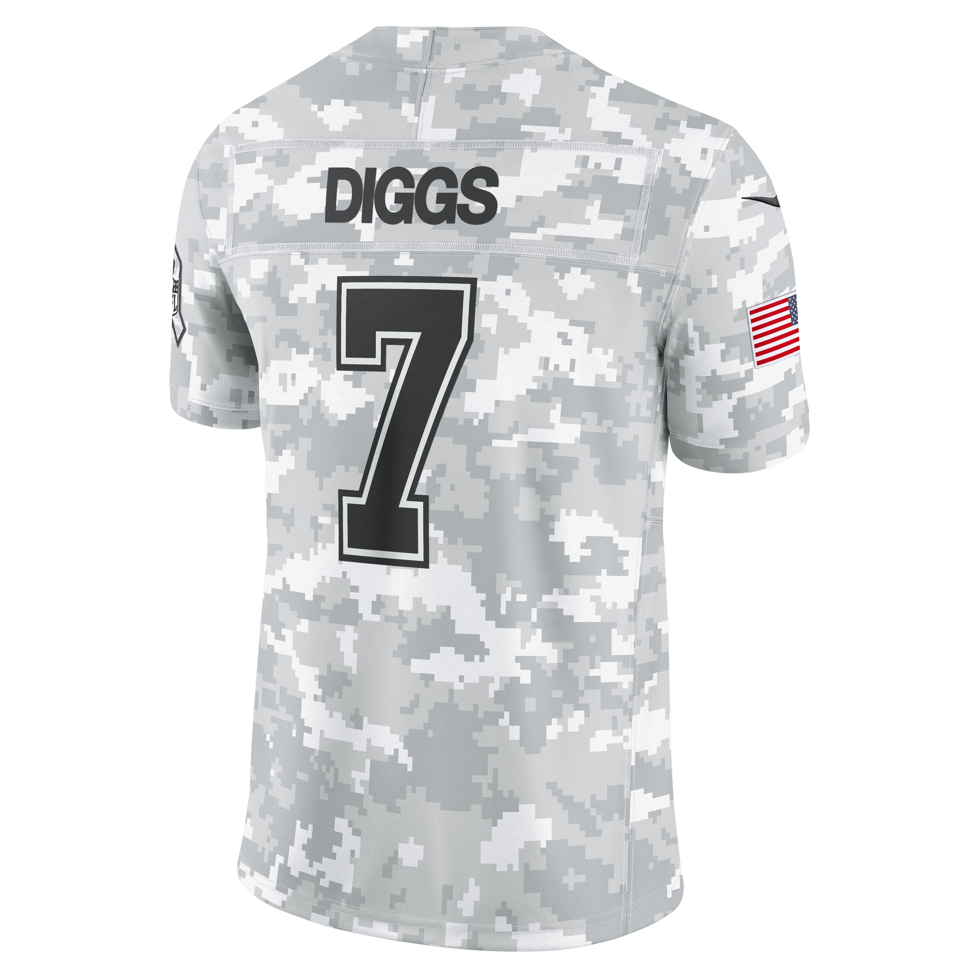 Trevon Diggs Dallas Cowboys Nike 2024 Salute to Service Limited Jersey – Arctic Camo Clowdercats