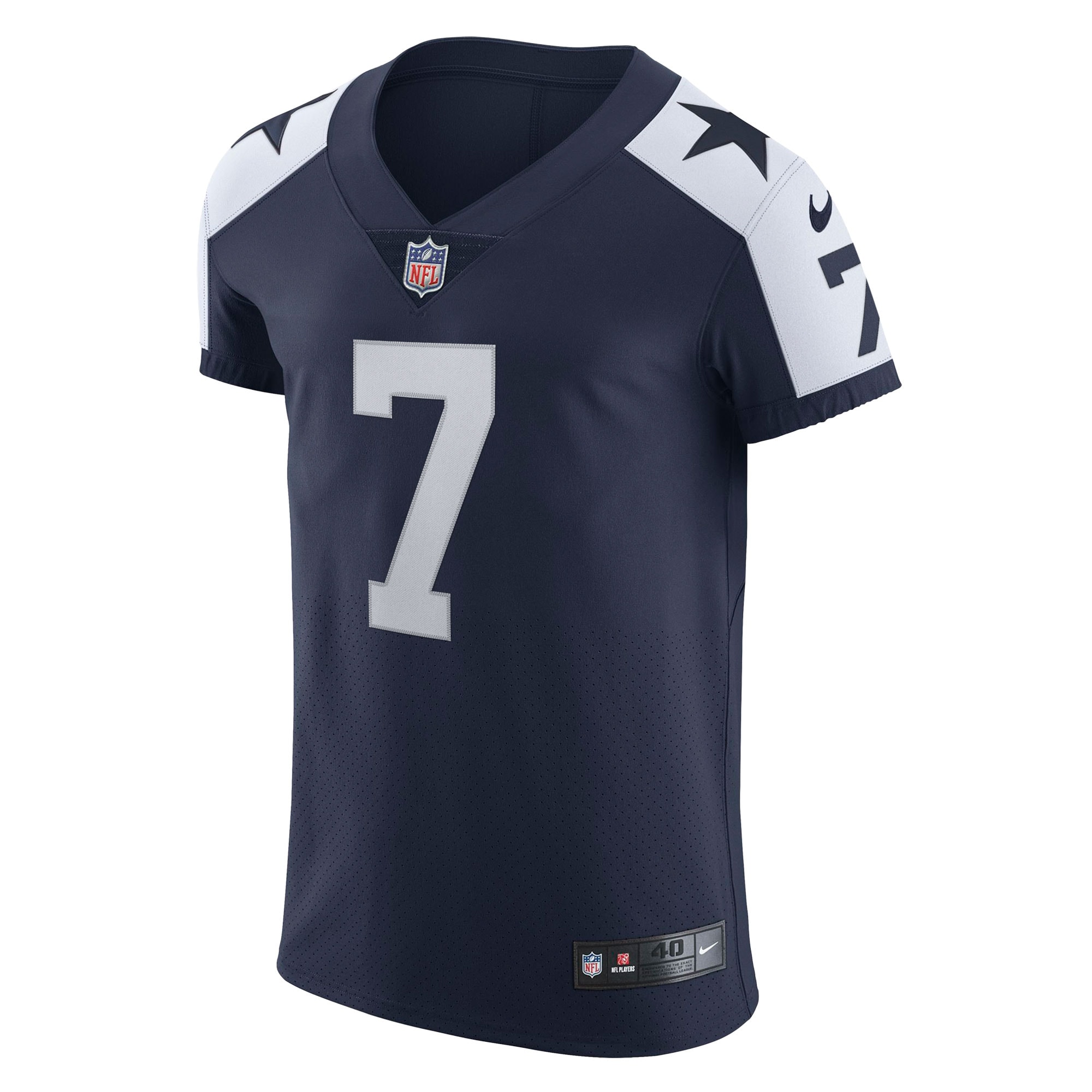 Trevon Diggs Dallas Cowboys Nike Alternate Vapor Elite Jersey – Navy Clowdercats