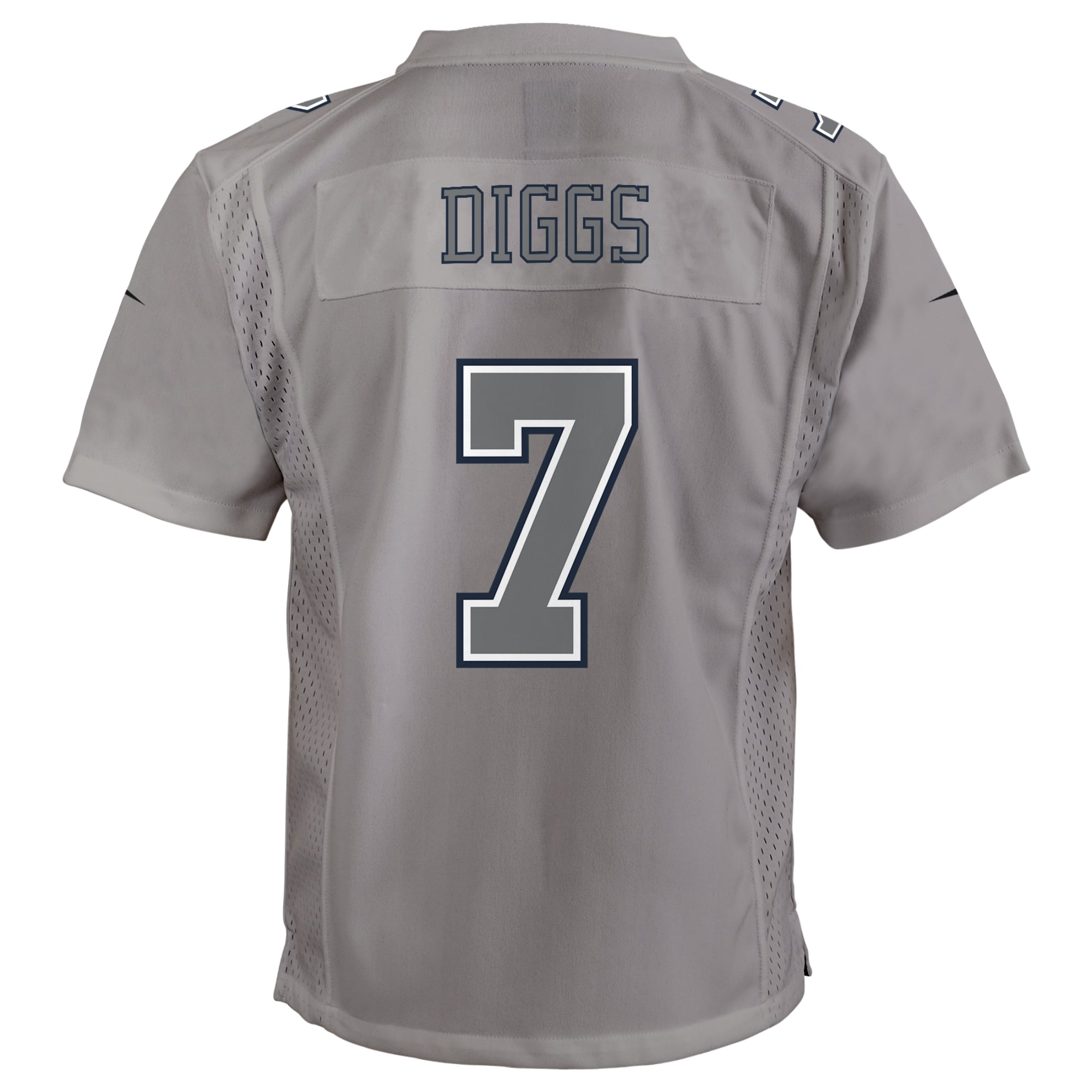 Trevon Diggs Dallas Cowboys Nike Youth Atmosphere Game Jersey – Gray Clowdercats