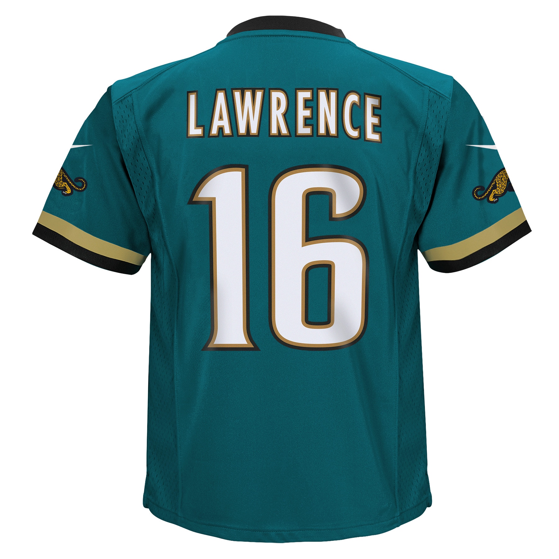 Trevor Lawrence Jacksonville Jaguars Nike Preschool Prowler Throwback Player Game Jersey – Teal Clowdercats