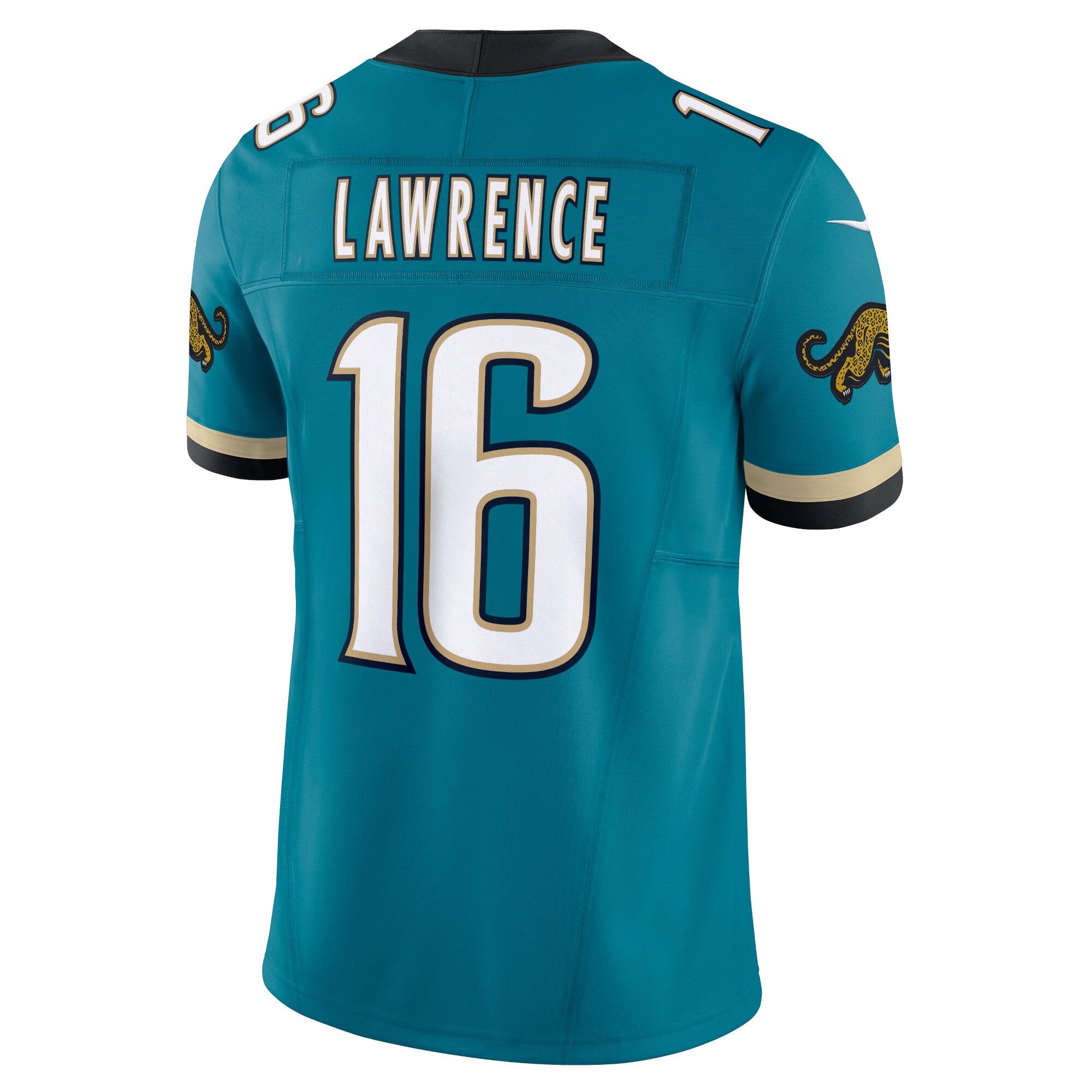Trevor Lawrence Jacksonville Jaguars Nike Prowler Throwback Vapor F.U.S.E. Limited Jersey – Teal Clowdercats