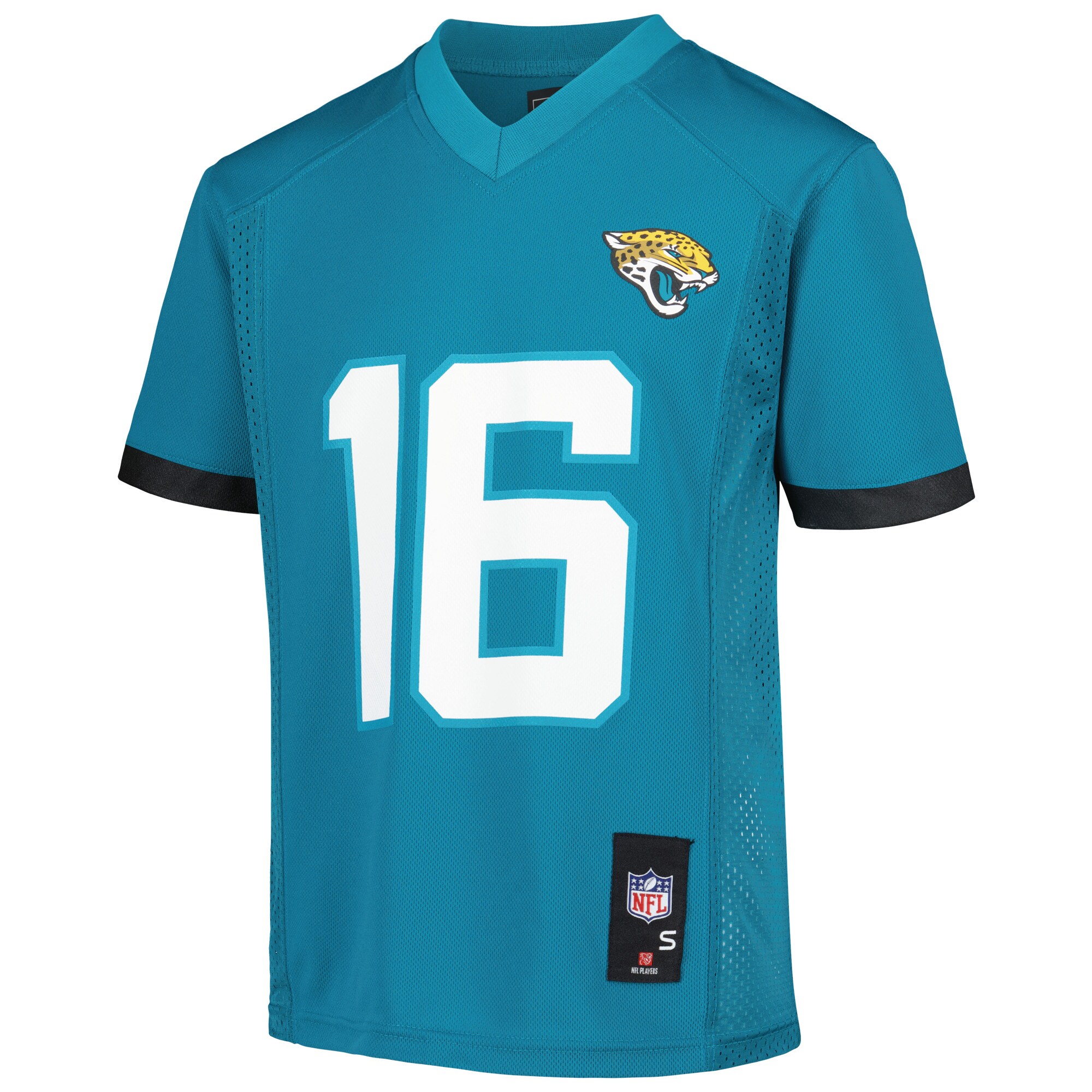 Trevor Lawrence Jacksonville Jaguars Youth Replica Player Jersey – Teal Clowdercats