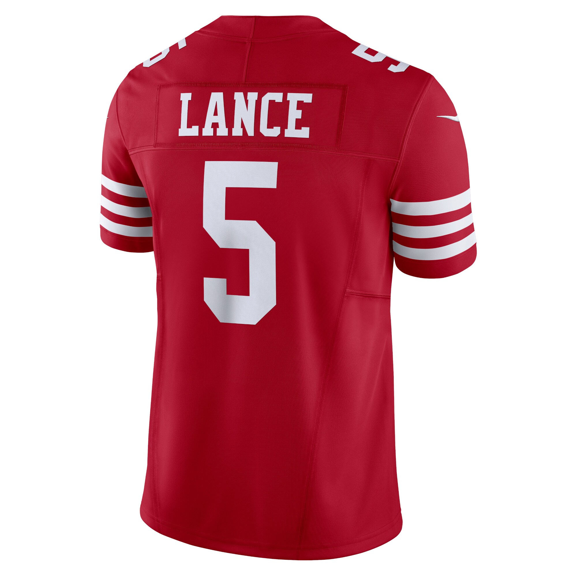Trey Lance San Francisco 49ers Nike Vapor F.U.S.E. Limited Jersey – Scarlet Clowdercats