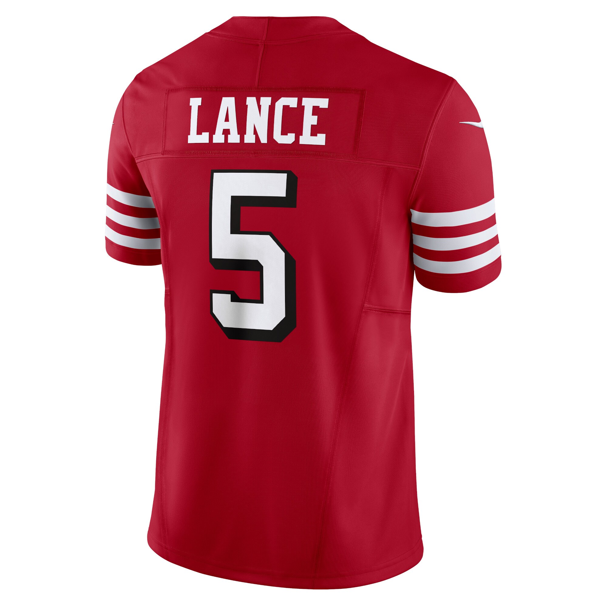 Trey Lance San Francisco 49ers Nike Vapor F.U.S.E. Limited Jersey – Scarlet Clowdercats