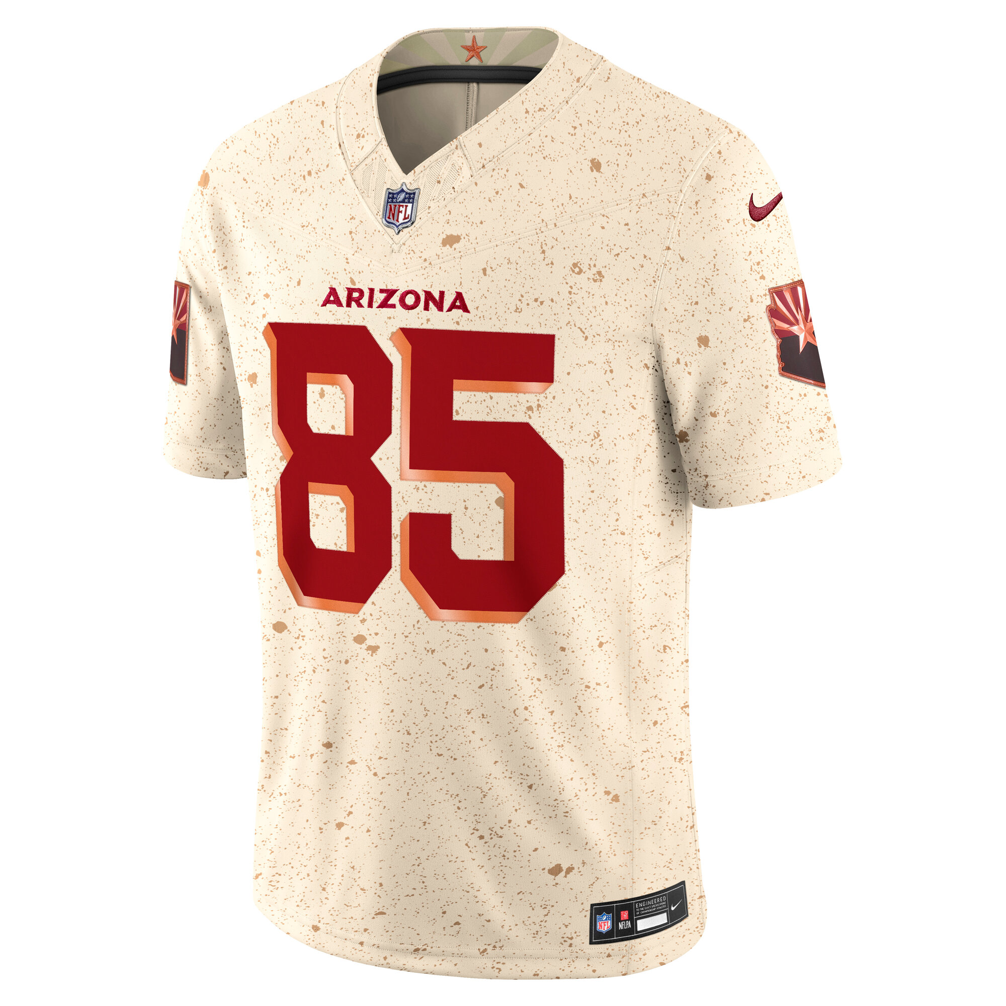 Trey McBride Arizona Cardinals Nike 2025 Rivalries Collection Limited Jersey – Natural