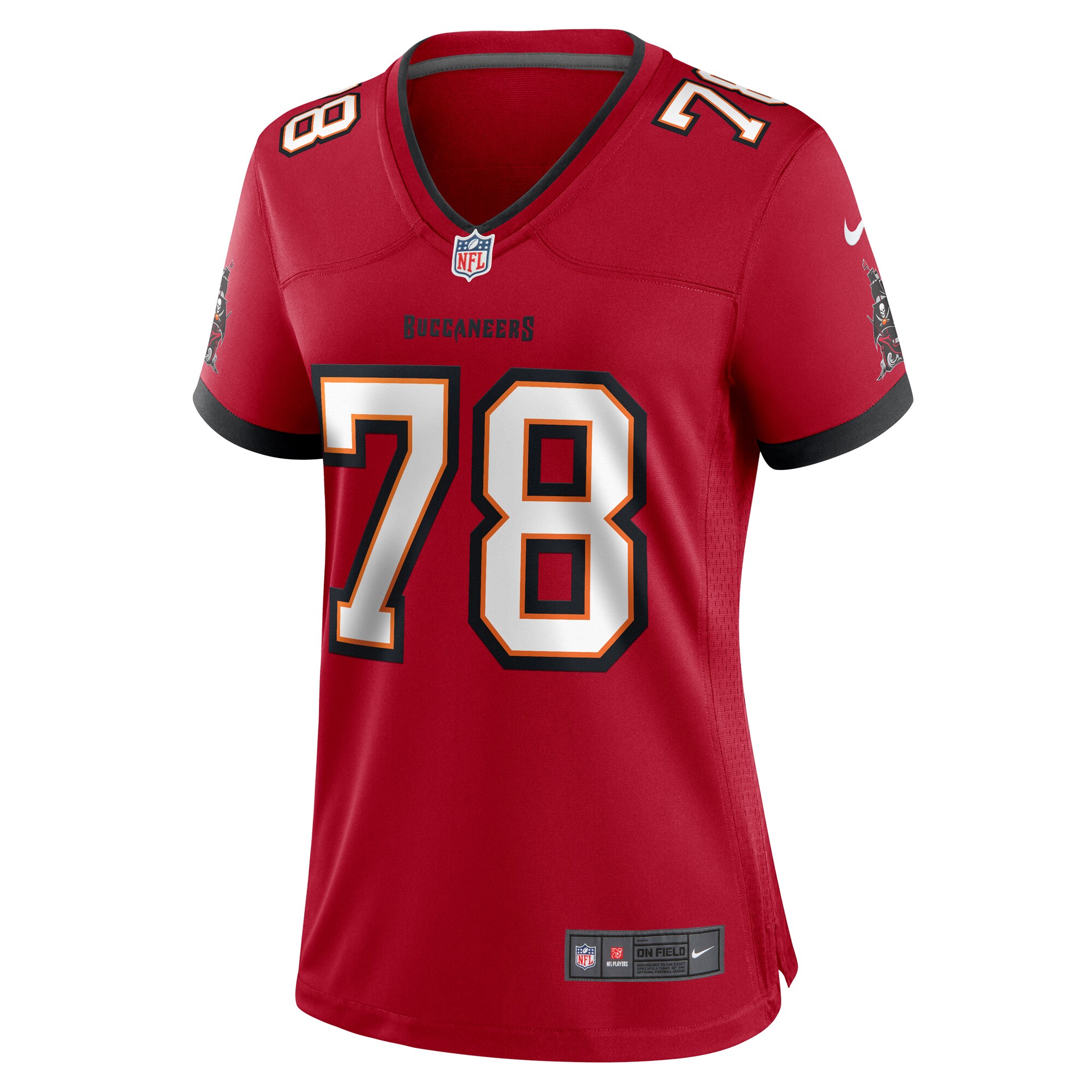 Tristan Wirfs Tampa Bay Buccaneers Nike Women’s Team Game Jersey – Red Clowdercats