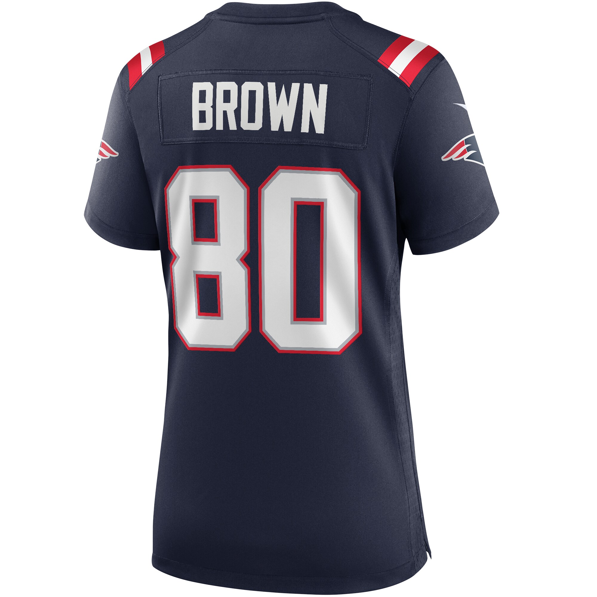 Troy Brown New England Patriots Nike Women’s Game Retired Player Jersey – Navy Clowdercats