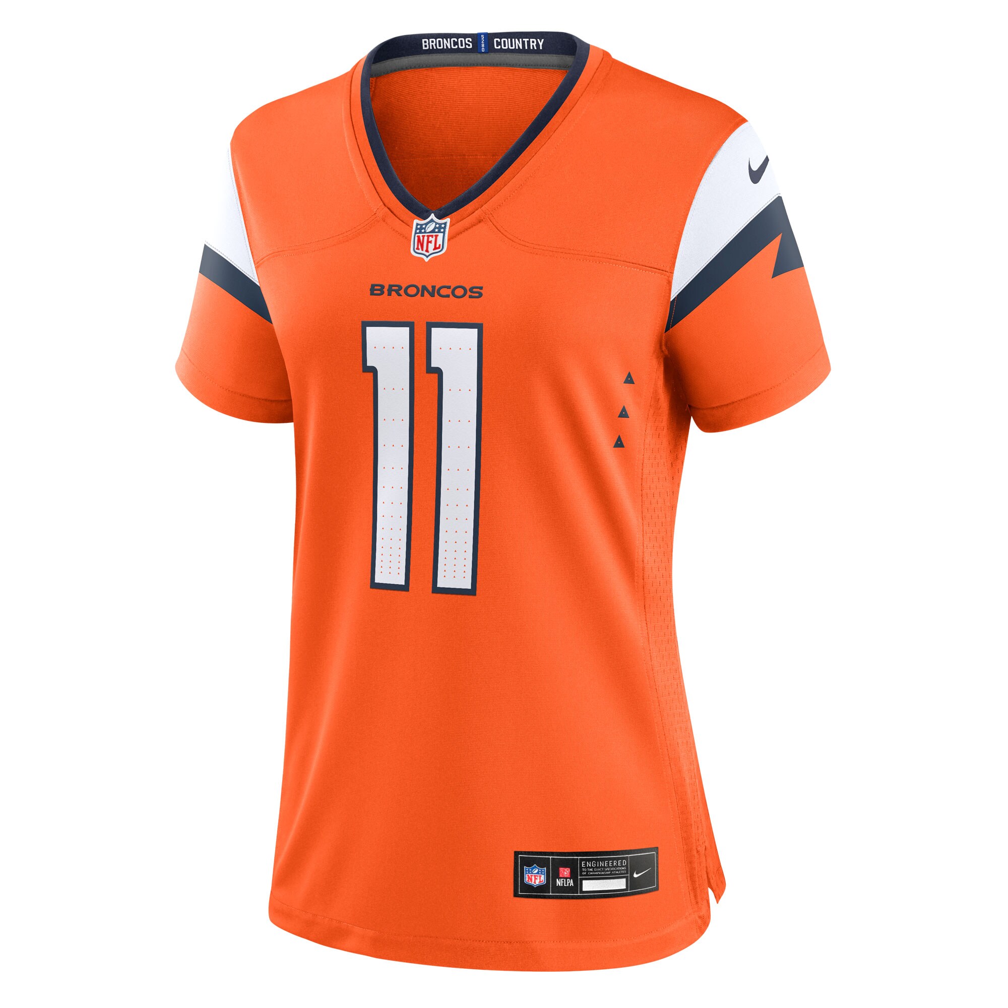 Troy Franklin Denver Broncos Nike Women’s Team Game Jersey – Orange Clowdercats