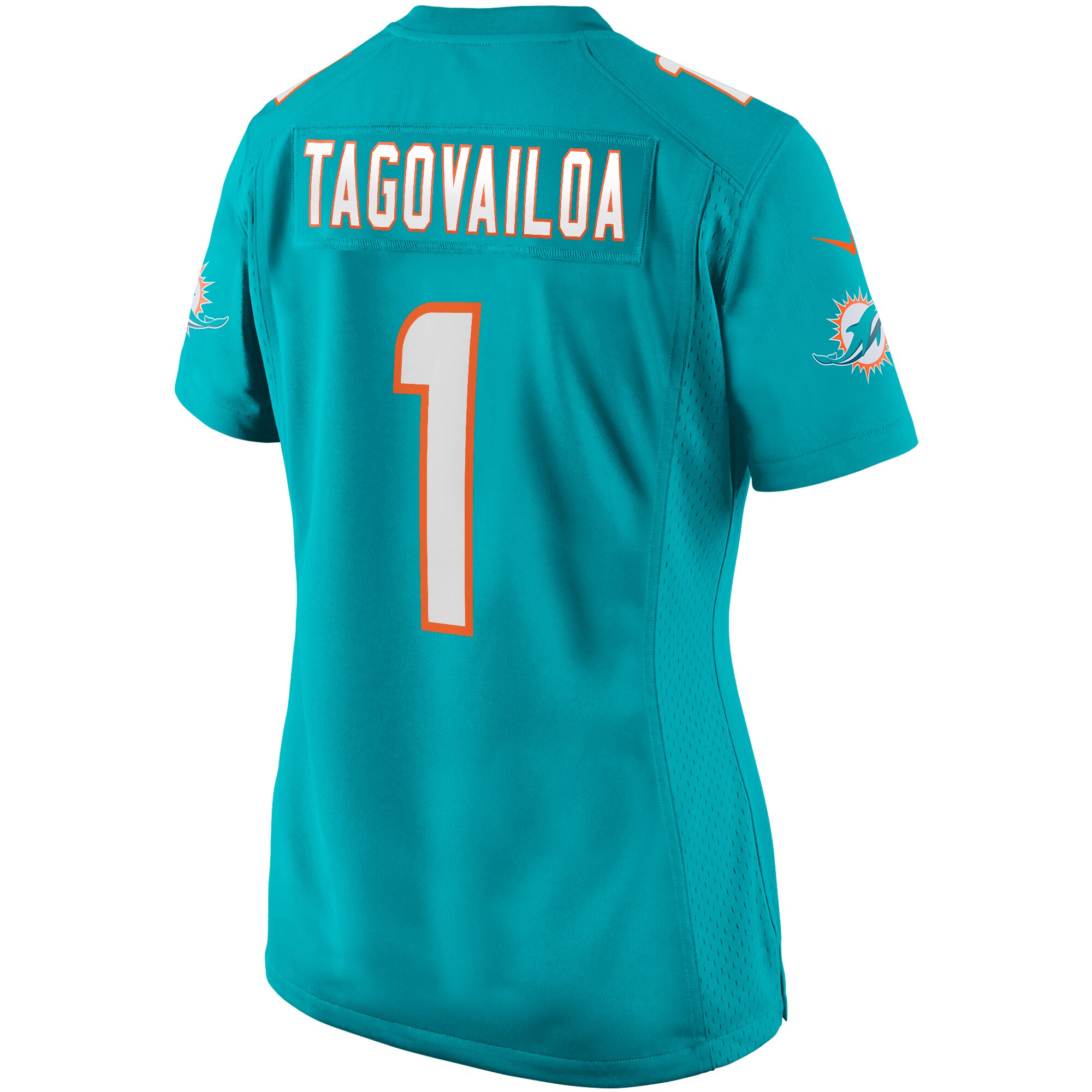 Tua Tagovailoa Miami Dolphins Nike Women’s Game Jersey – Aqua Clowdercats