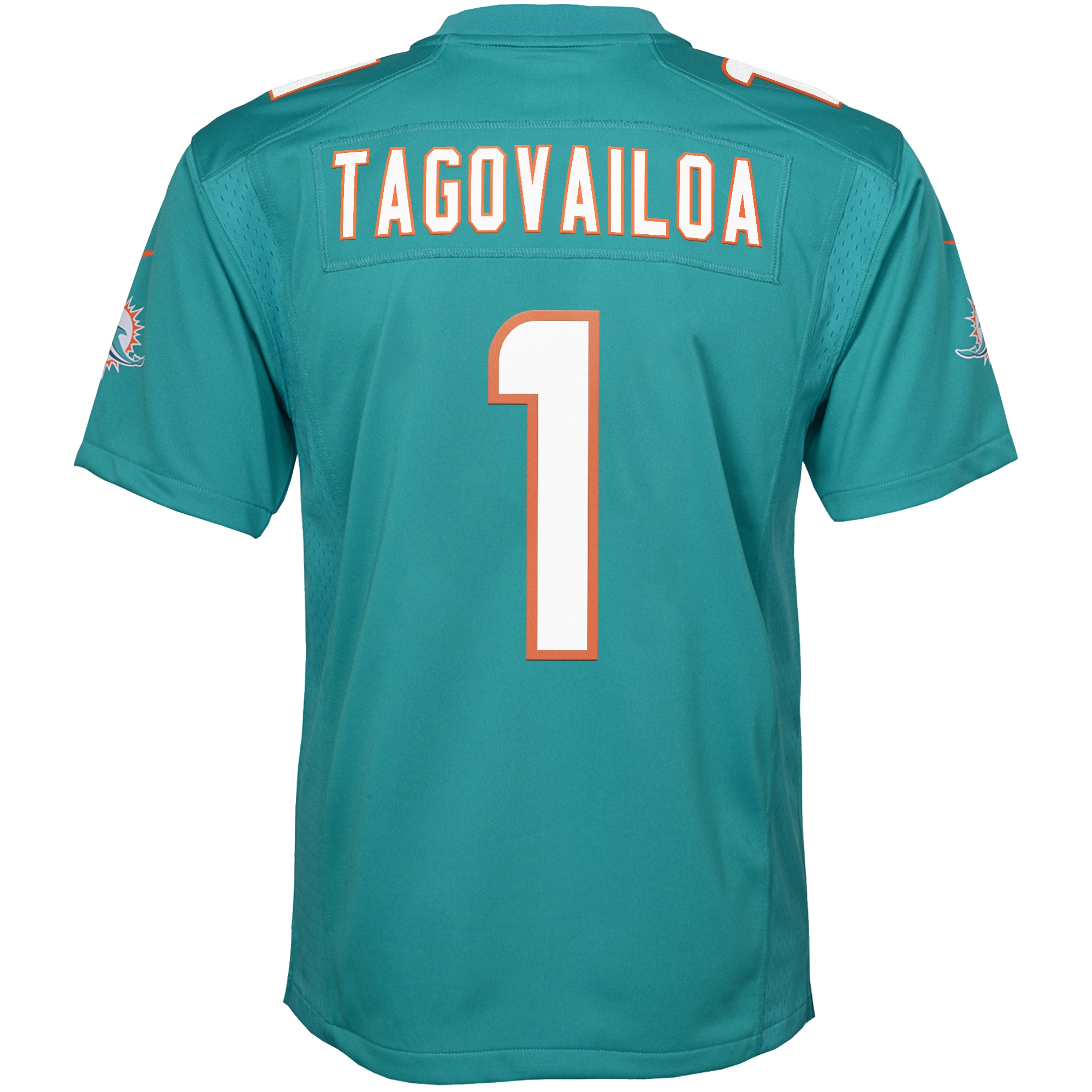 Tua Tagovailoa Miami Dolphins Nike Youth Game Jersey – Aqua Clowdercats