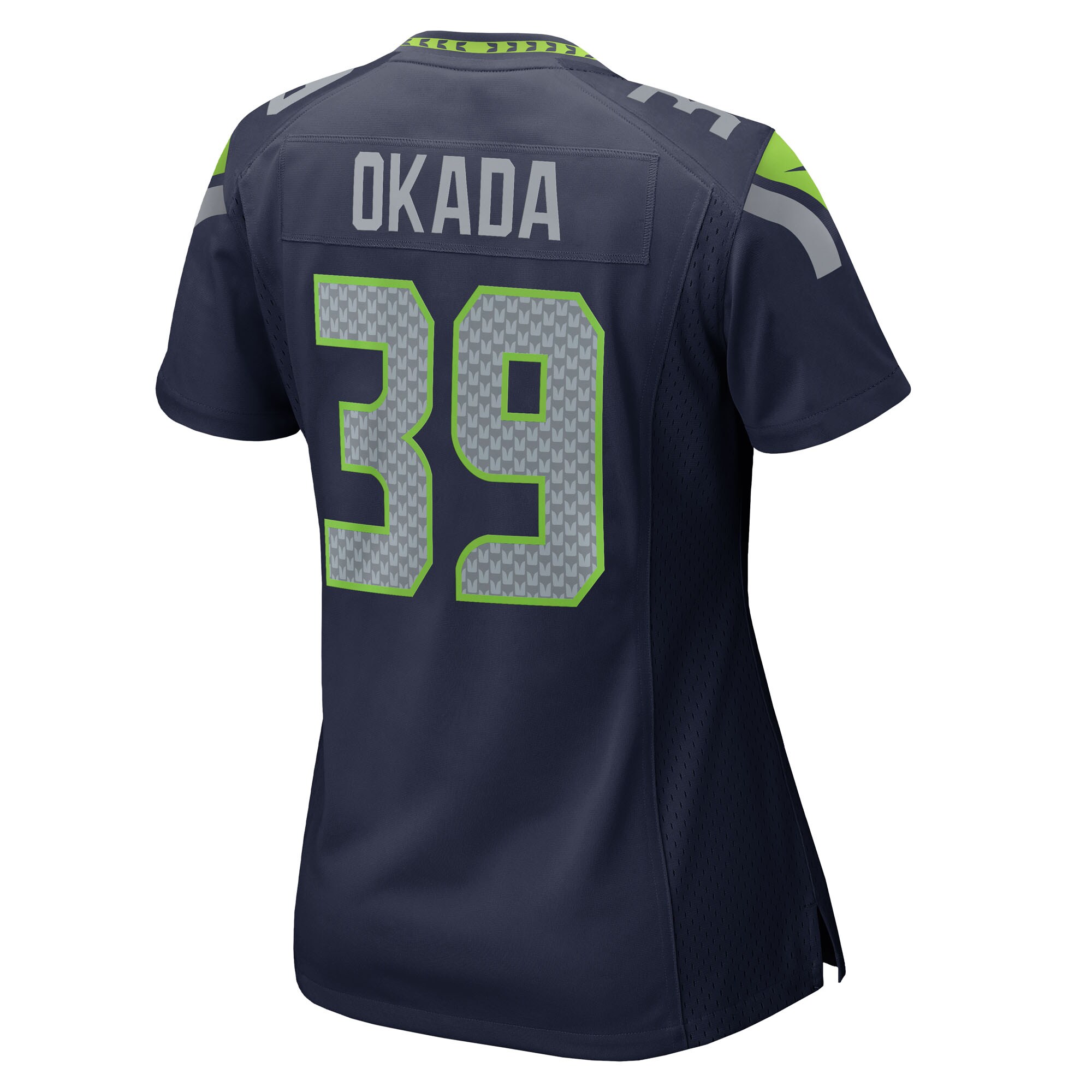 Ty Okada Seattle Seahawks Nike Women’s Team Game Jersey – College Navy Clowdercats