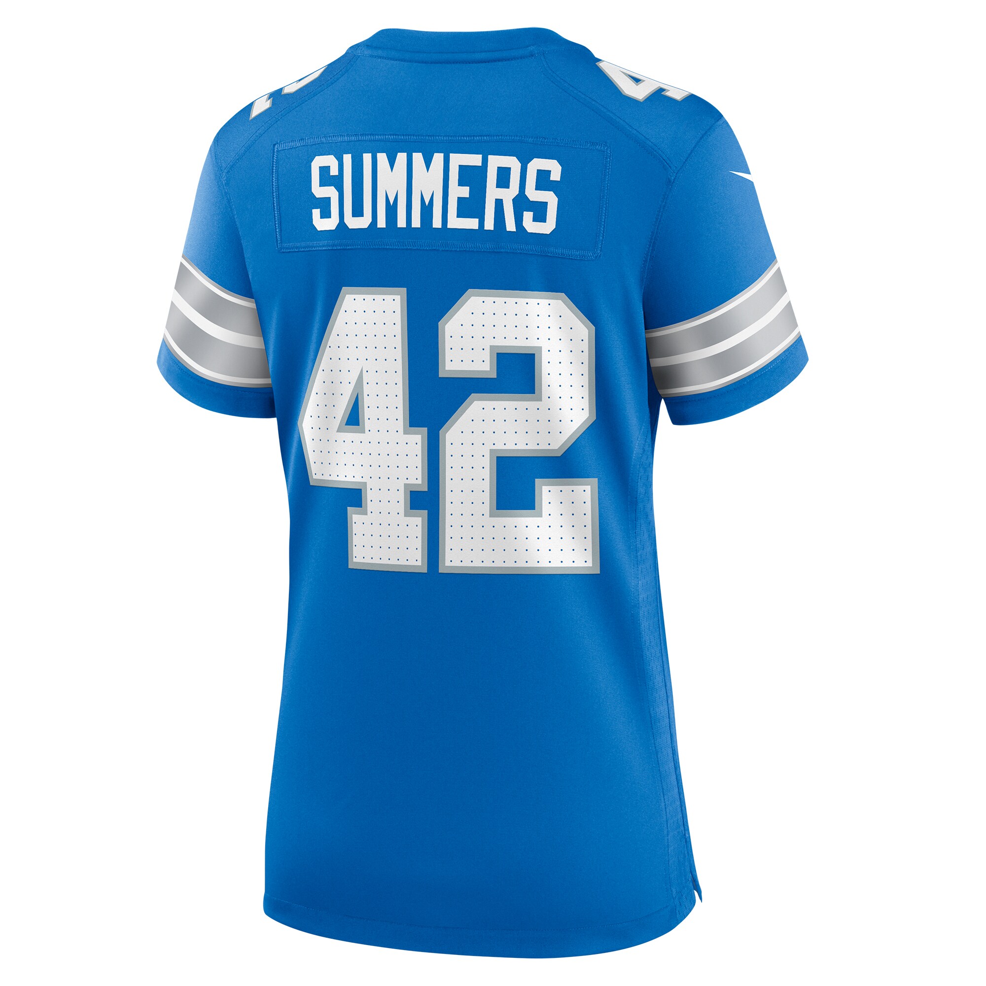 Ty Summers Detroit Lions Nike Women’s Team Game Jersey – Blue Clowdercats