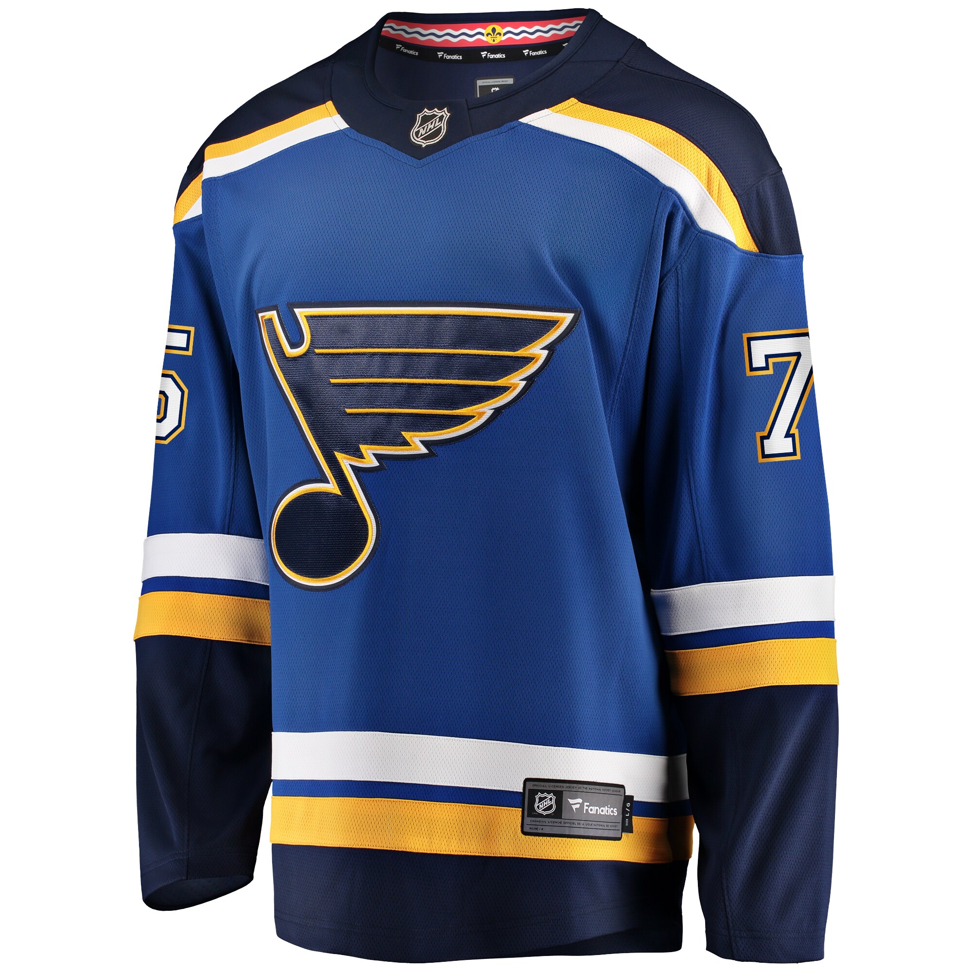 Tyler Tucker St. Louis Blues Fanatics Home Premier Breakaway Player Jersey – Blue Clowdercats