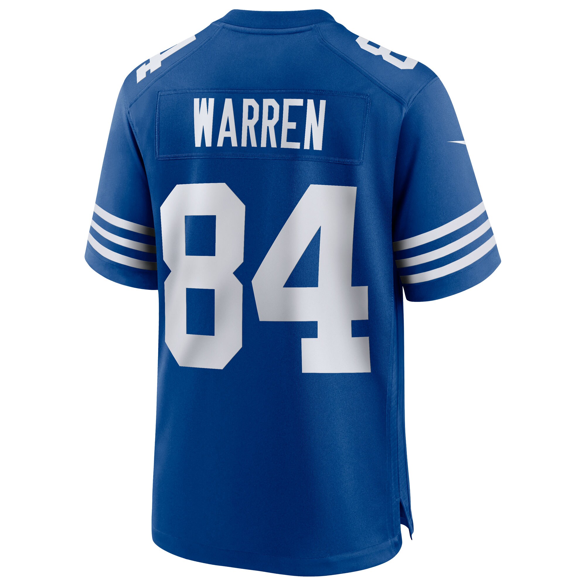 Tyler Warren Indianapolis Colts Nike Alternate Game Jersey – Royal Clowdercats