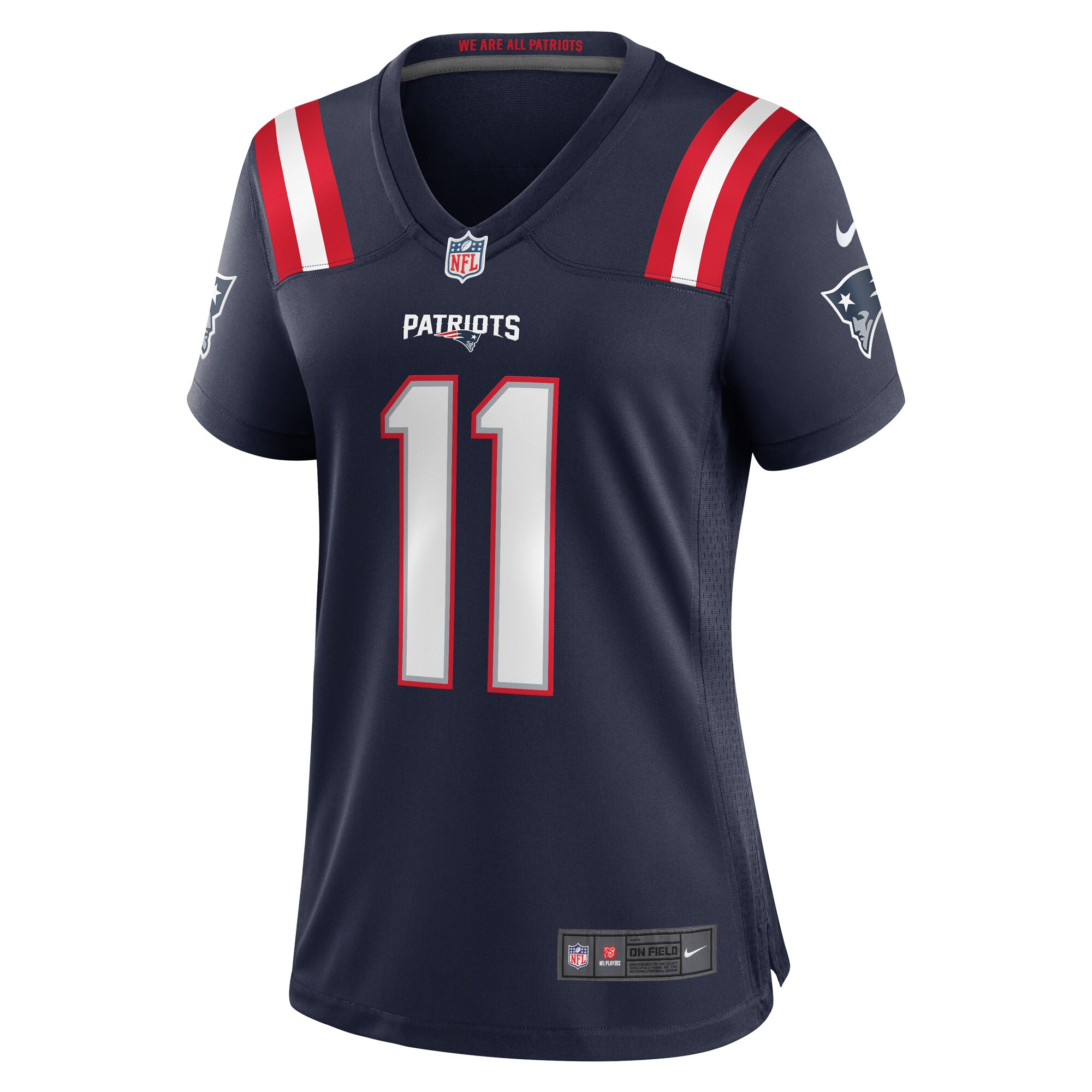 Tyquan Thornton New England Patriots Nike Women’s Game Jersey – Navy Clowdercats
