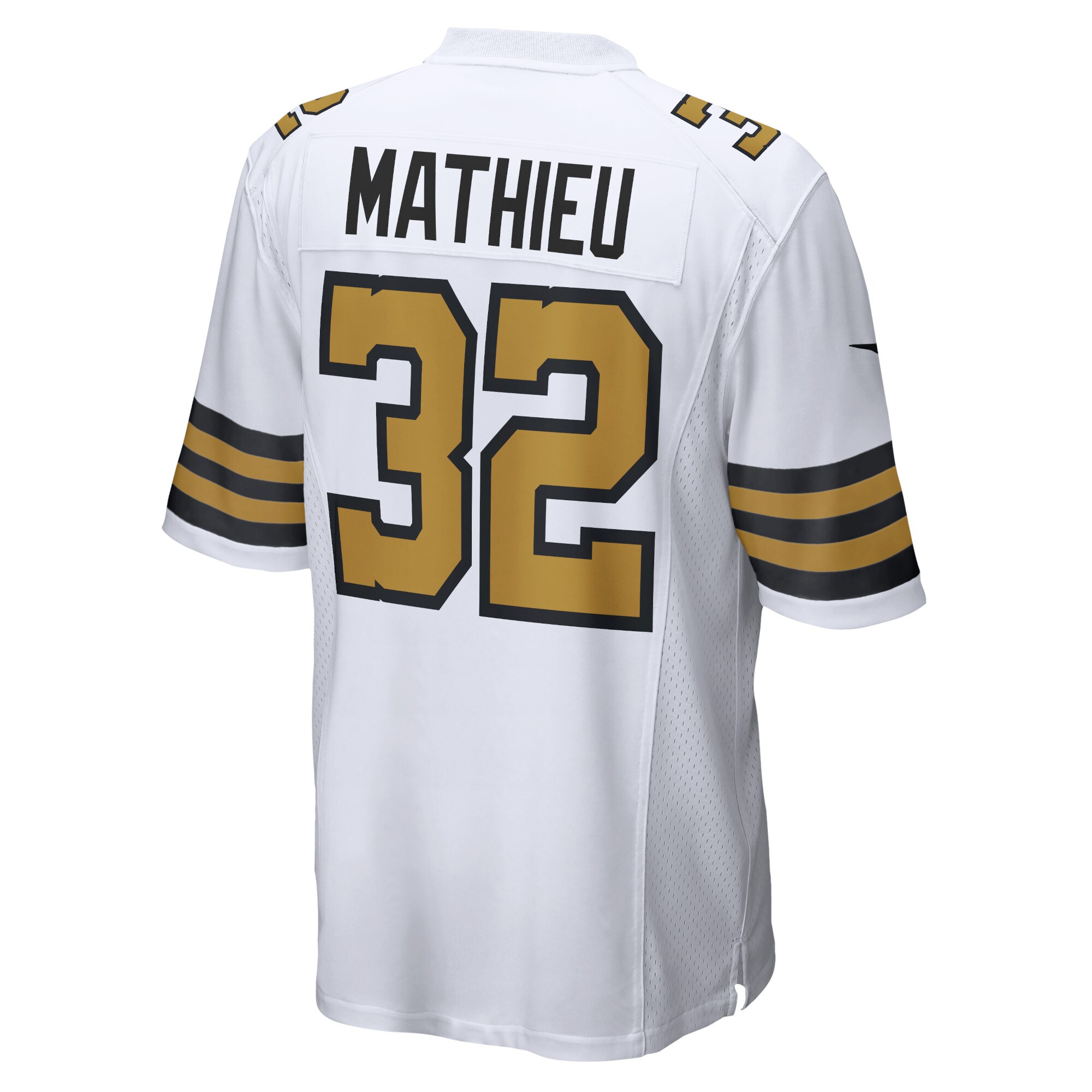 Tyrann Mathieu New Orleans Saints Nike Alternate Game Jersey – White Clowdercats