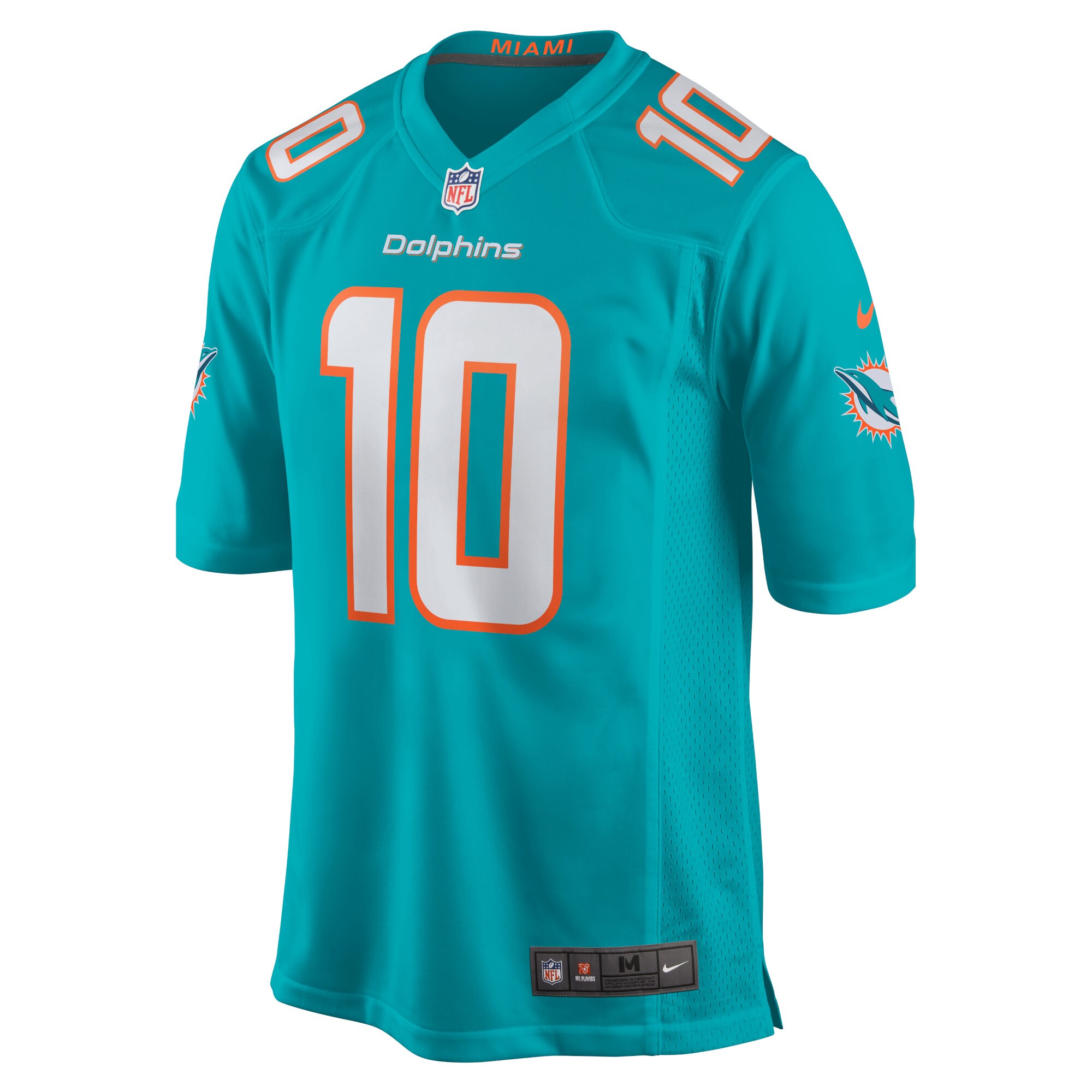 Tyreek Hill Miami Dolphins Nike Game Jersey – Aqua Clowdercats