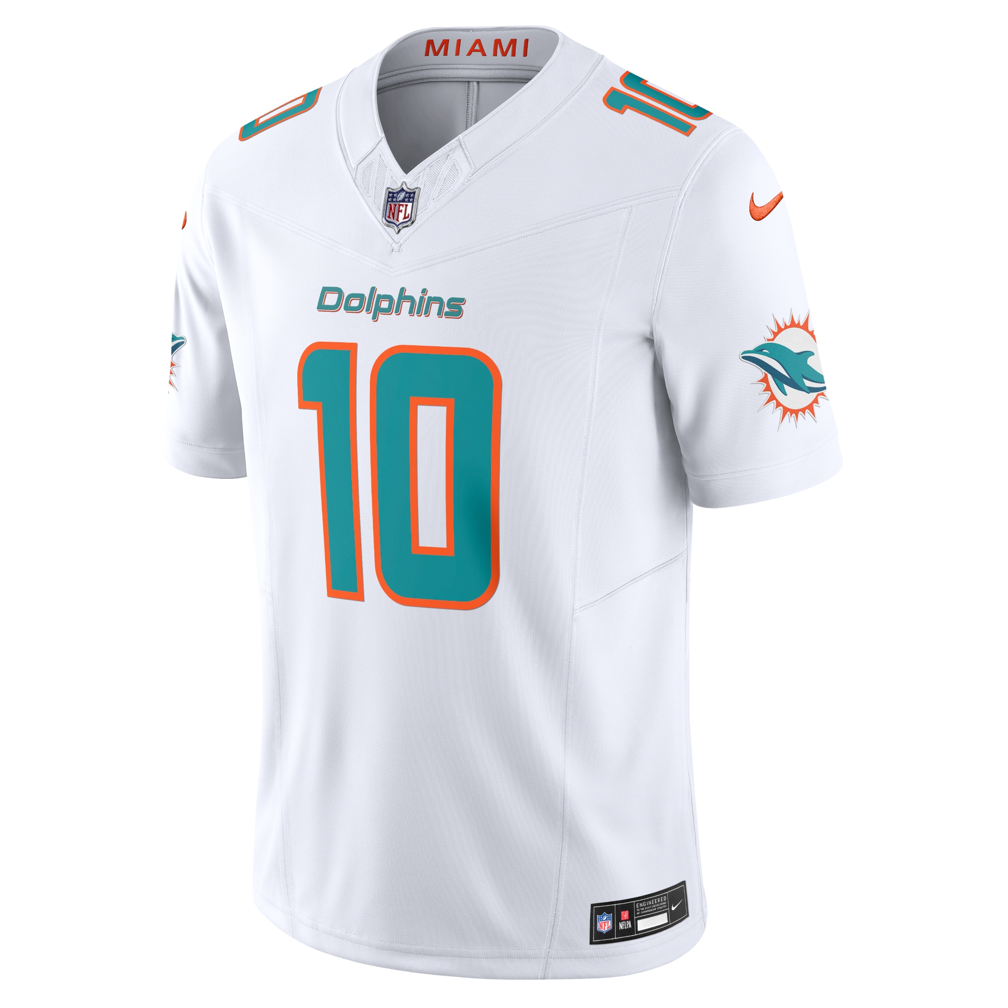 Tyreek Hill Miami Dolphins Nike Vapor F.U.S.E. Limited Jersey – White Clowdercats