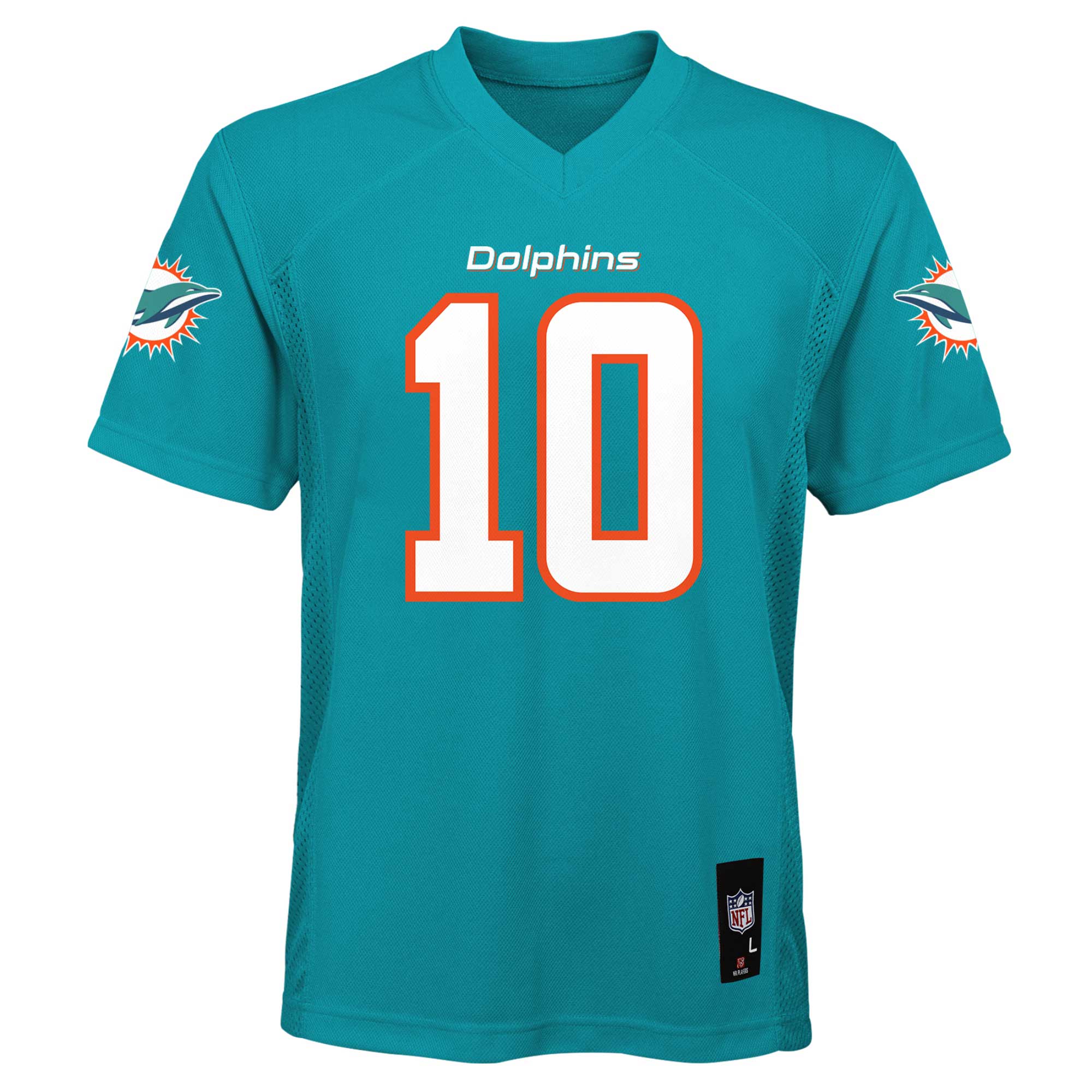 Tyreek Hill Miami Dolphins Youth Replica Player Jersey – Aqua Clowdercats