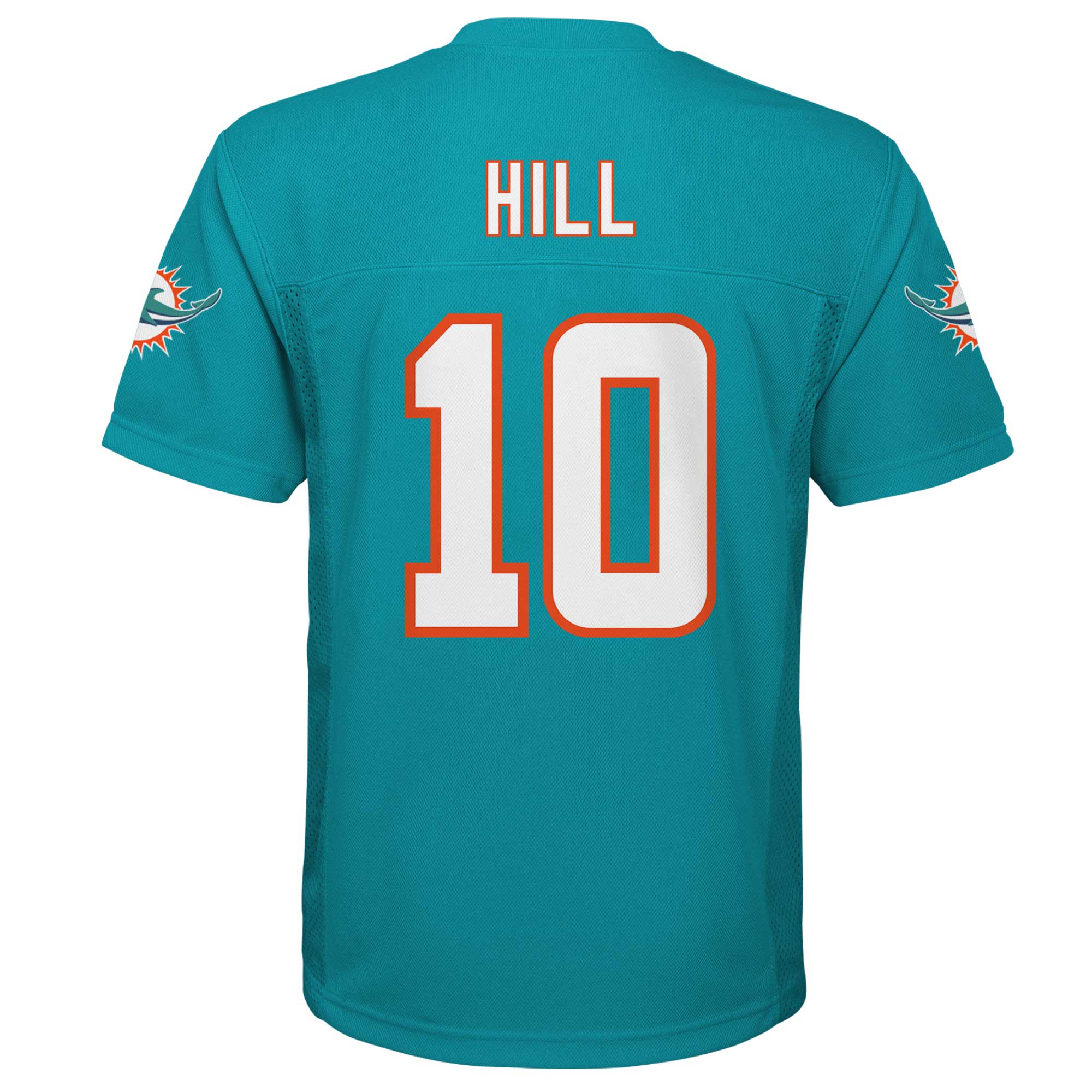 Tyreek Hill Miami Dolphins Youth Replica Player Jersey – Aqua Clowdercats