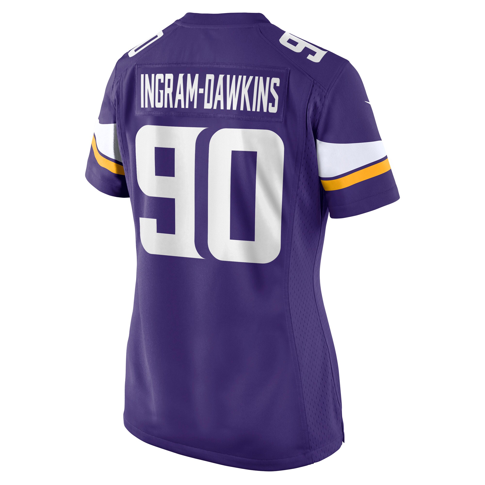 Tyrion Ingram-Dawkins Minnesota Vikings Nike Women’s Team Game Jersey – Purple Clowdercats