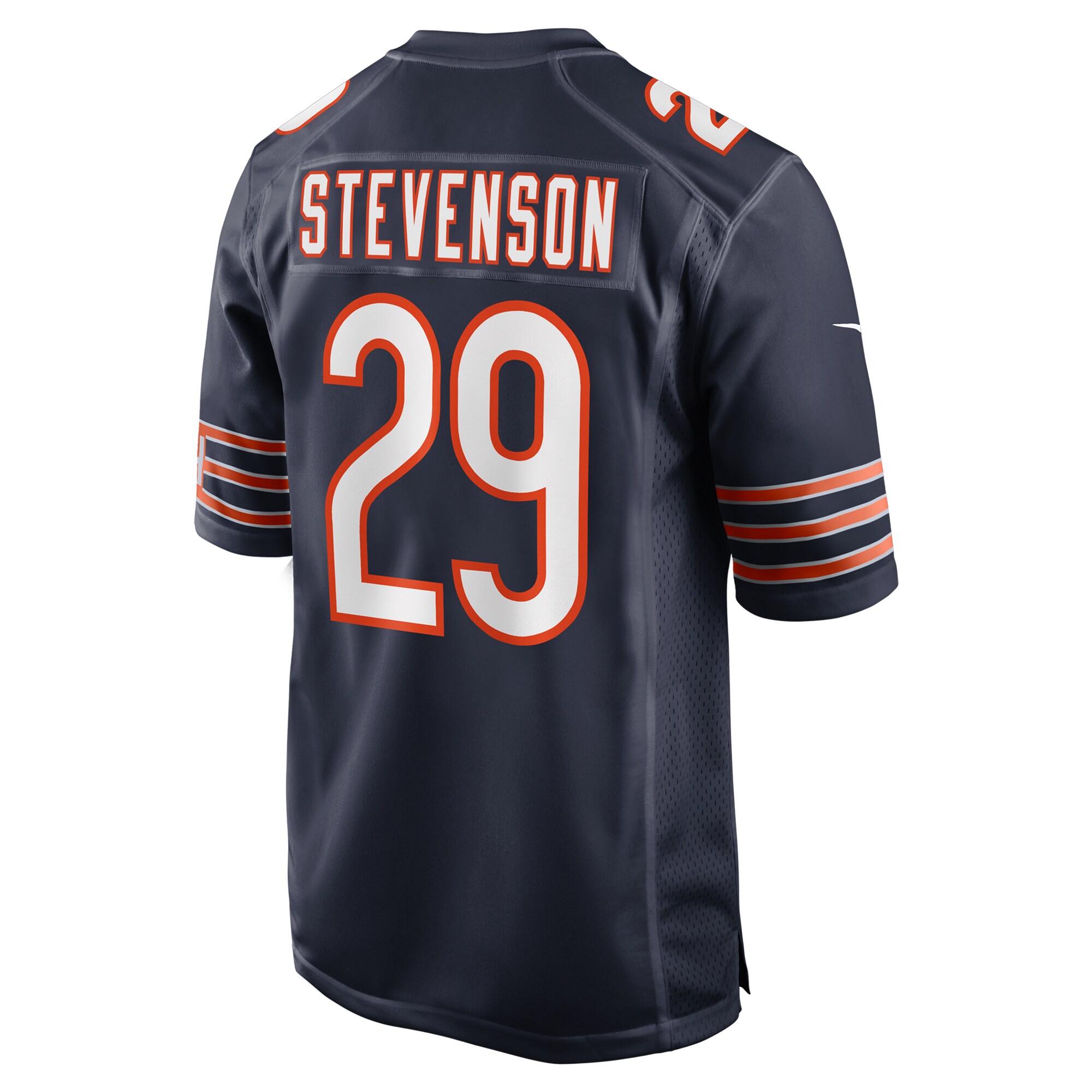 Tyrique Stevenson Chicago Bears Nike Game Jersey – Navy Clowdercats