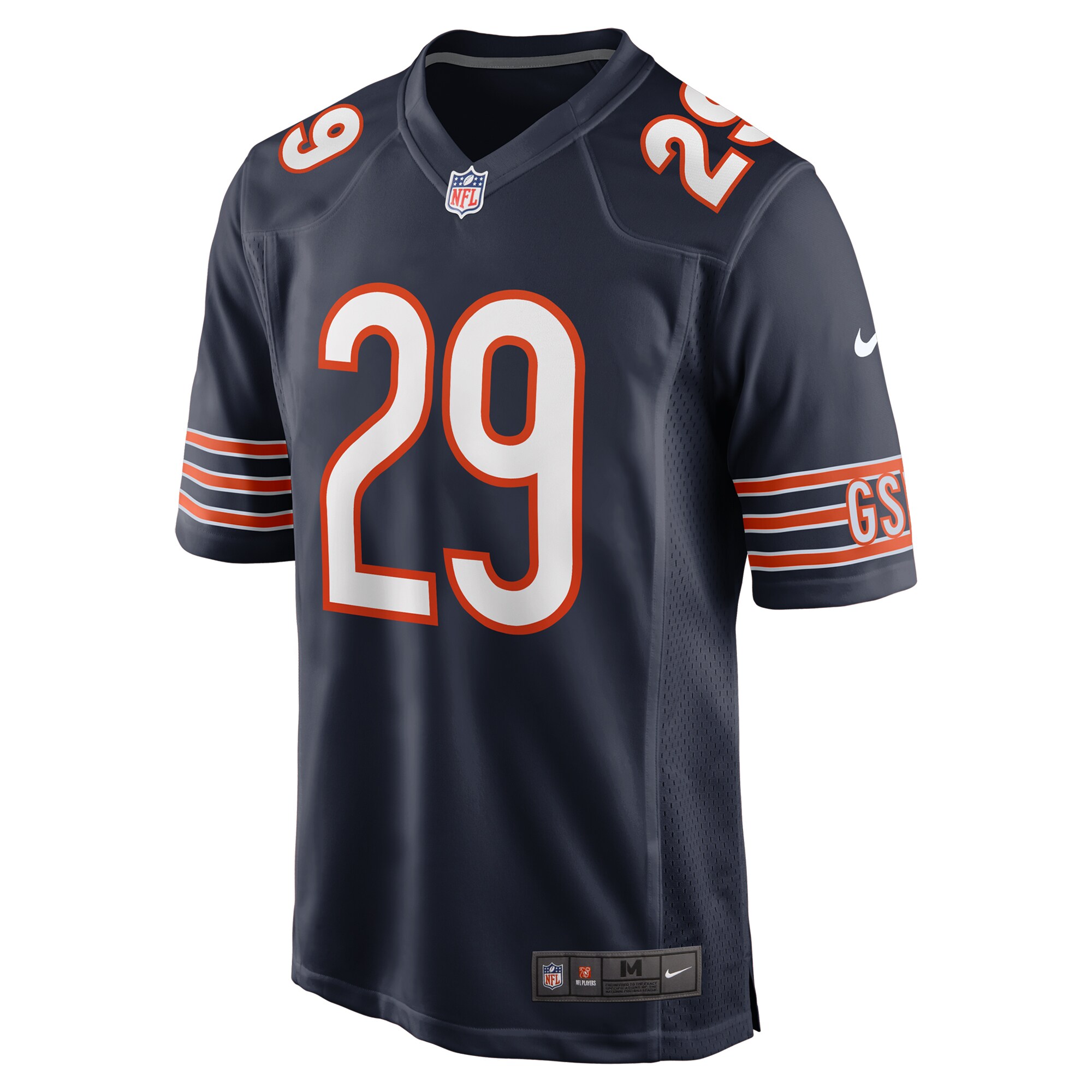Tyrique Stevenson Chicago Bears Nike Game Jersey – Navy Clowdercats