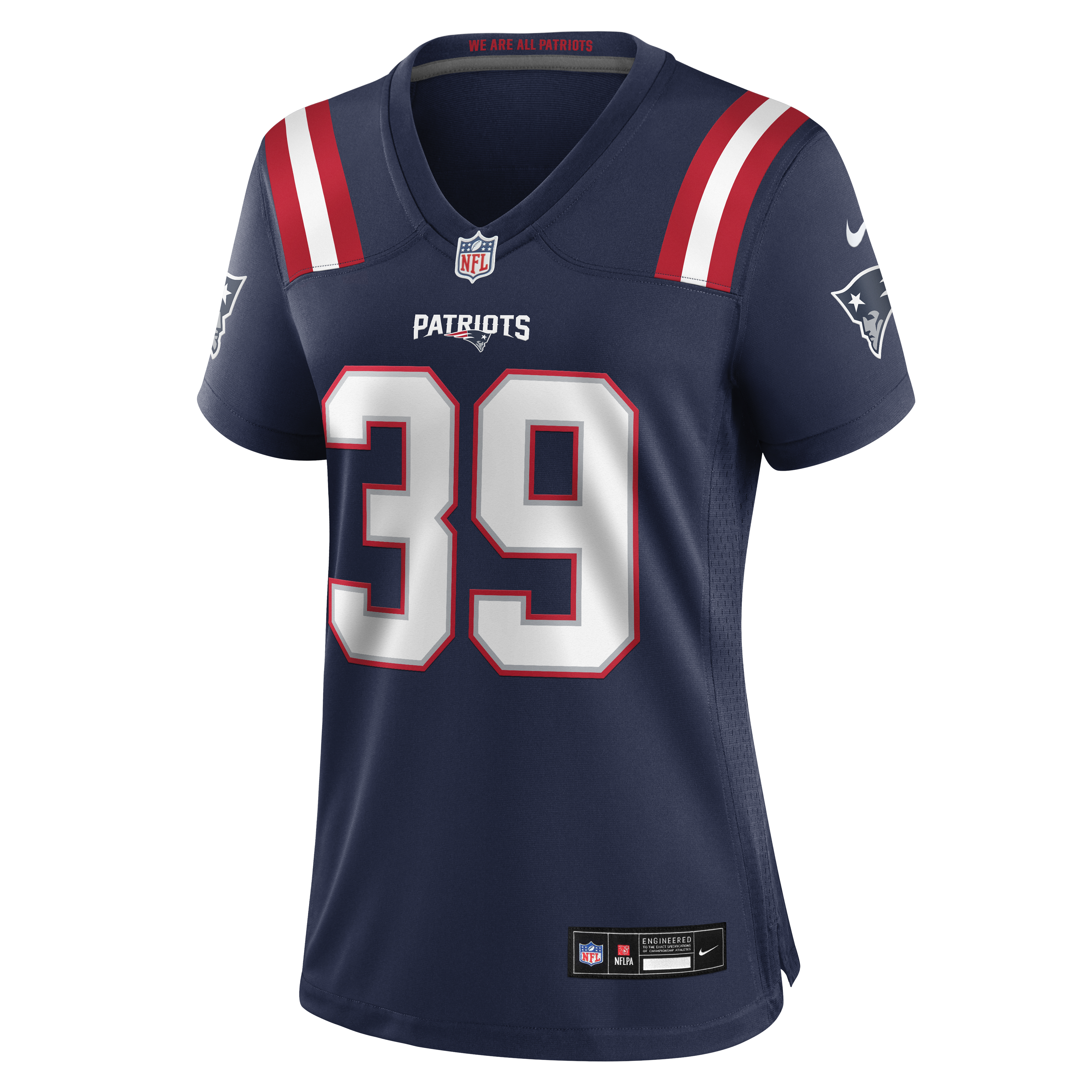 Tyron Herring New England Patriots Nike Women’s Team Game Jersey – Navy Clowdercats