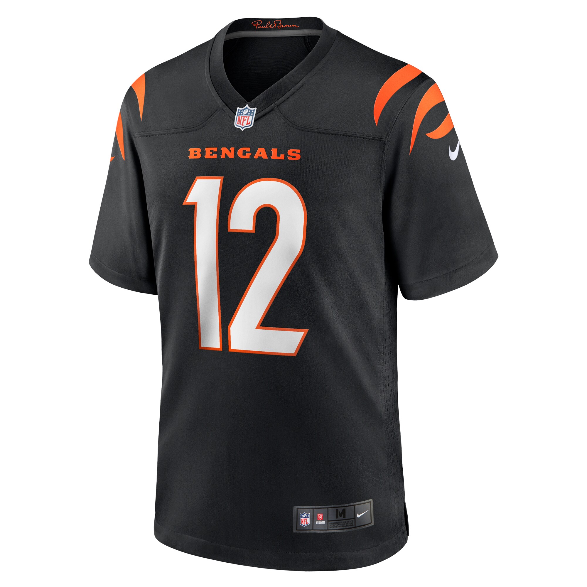 Tyron Johnson Cincinnati Bengals Nike Home Game Player Jersey – Black Clowdercats