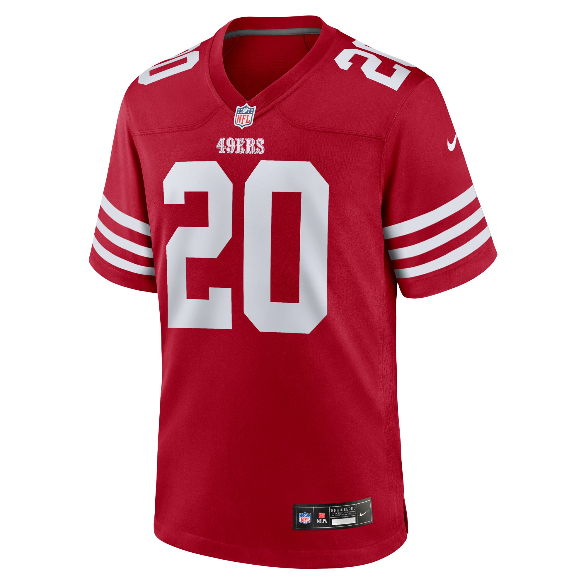 Upton Stout San Francisco 49ers Nike Team Game Jersey – Scarlet Clowdercats