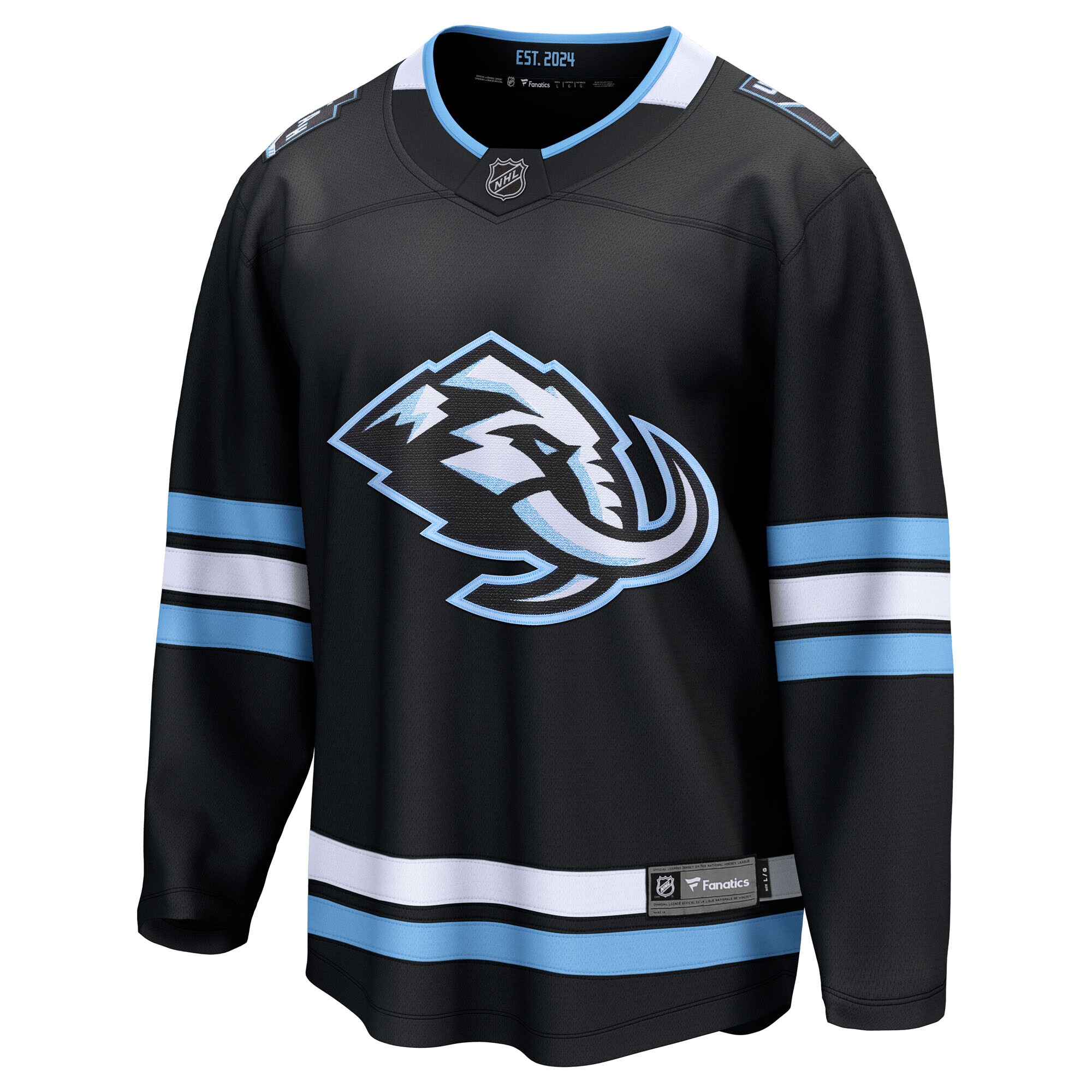 Utah Mammoth Fanatics Home Breakaway Jersey – Black Clowdercats