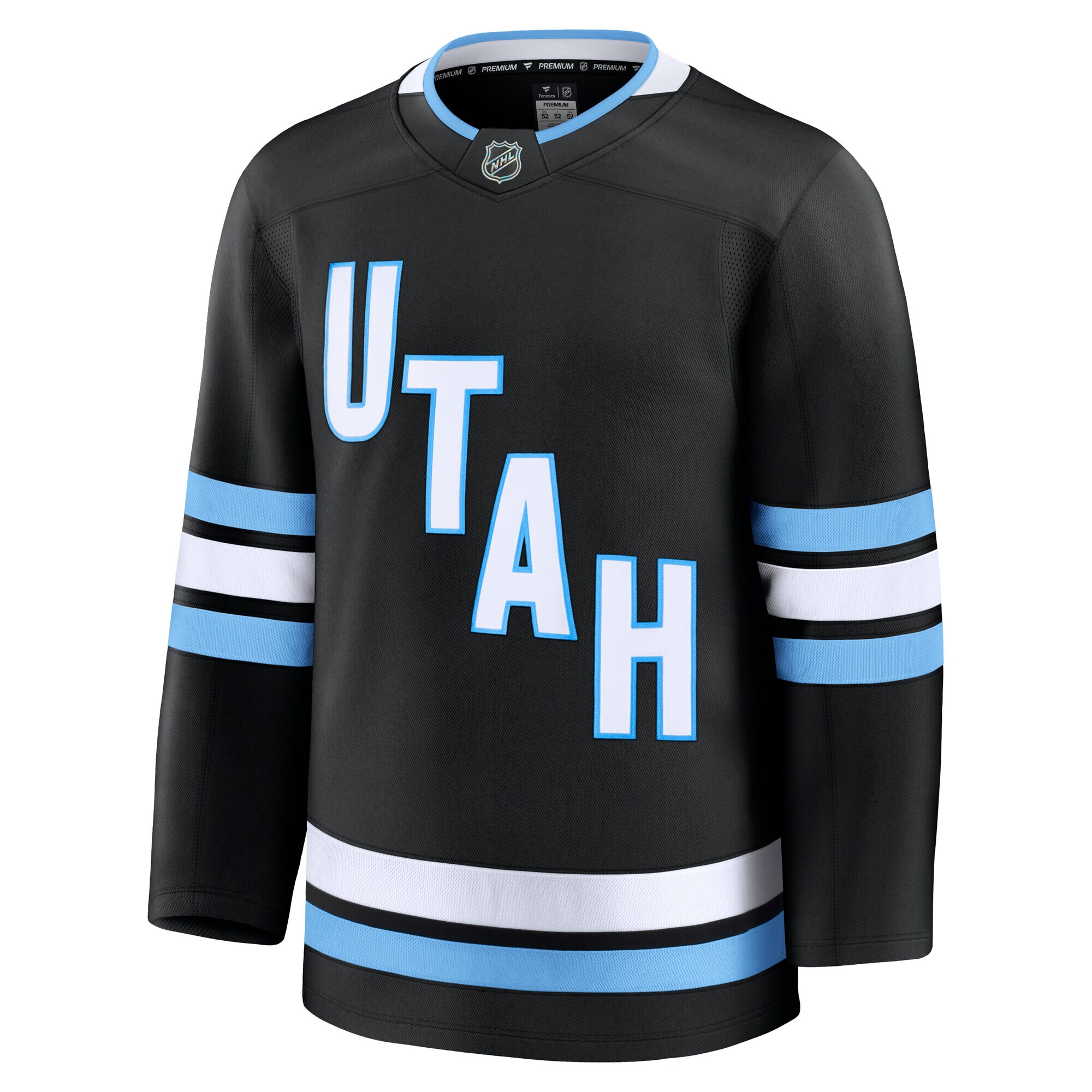 Utah Mammoth Fanatics Home Premium Jersey – Black Clowdercats