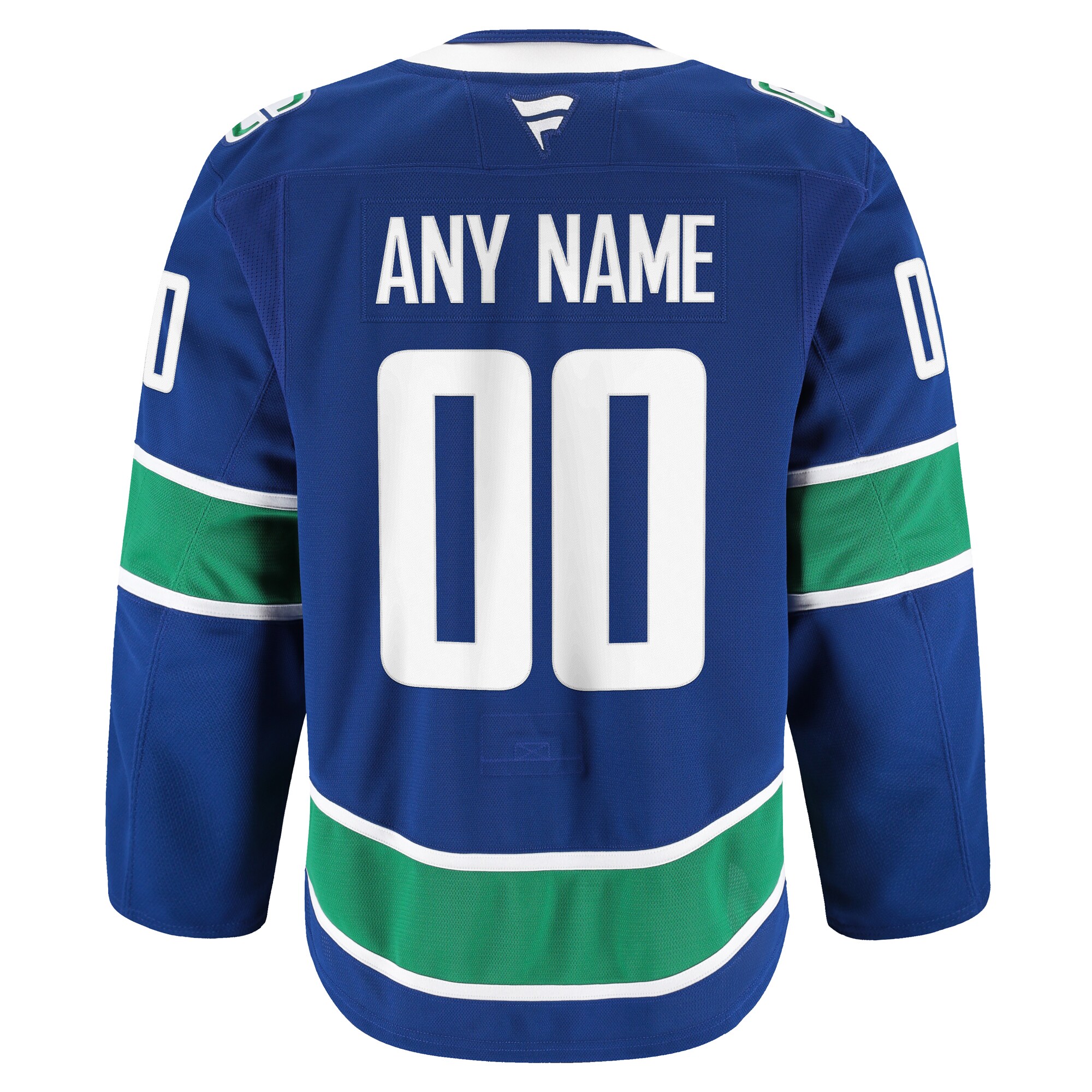 Vancouver Canucks Fanatics Home Authentic Pro Custom Jersey – Blue Clowdercats