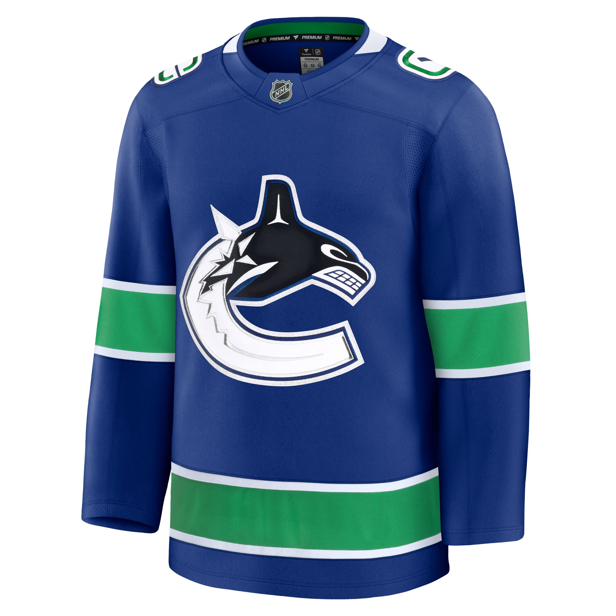 Vancouver Canucks Fanatics Home Premium Jersey – Blue Clowdercats