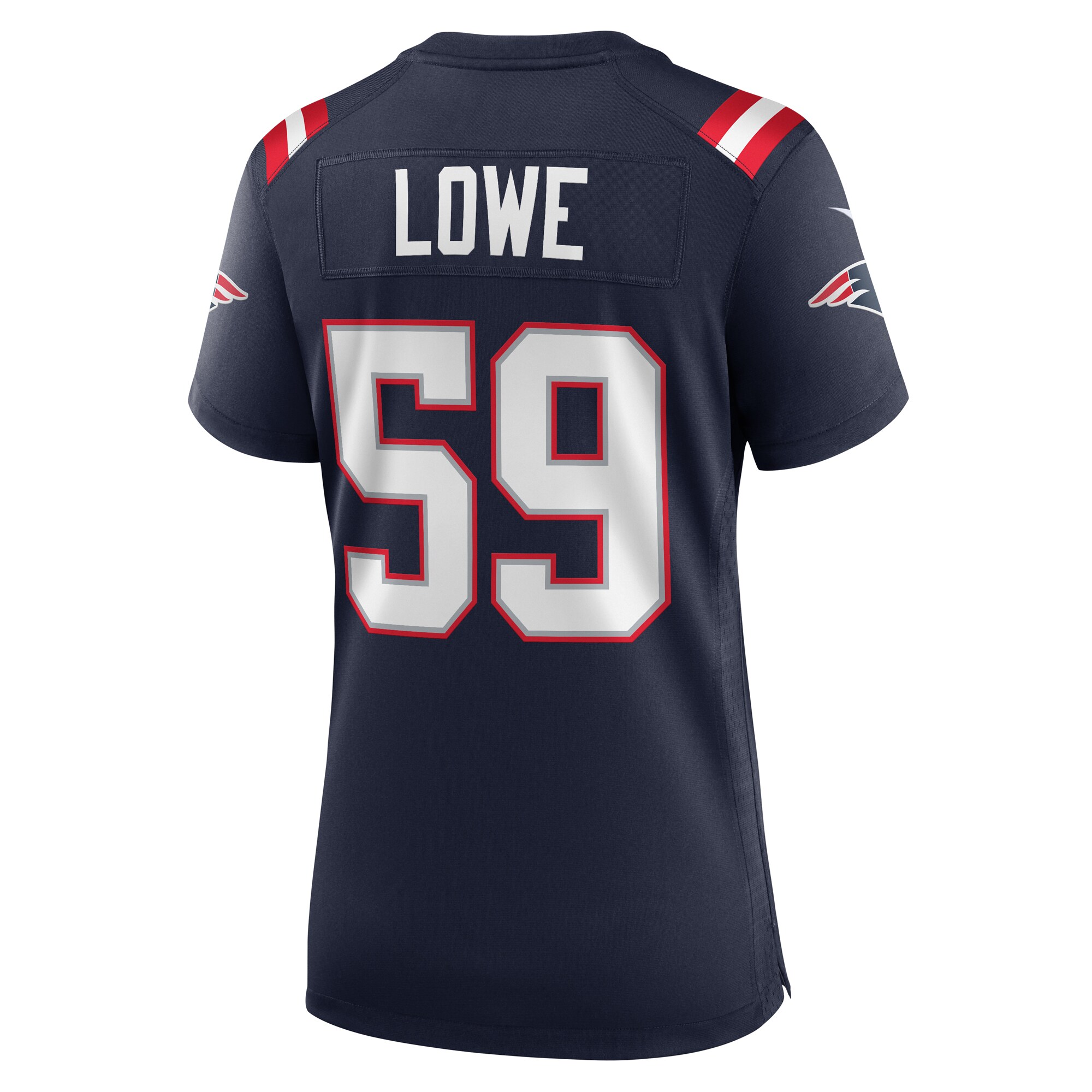 Vederian Lowe New England Patriots Nike Women’s Game Jersey – Navy Clowdercats