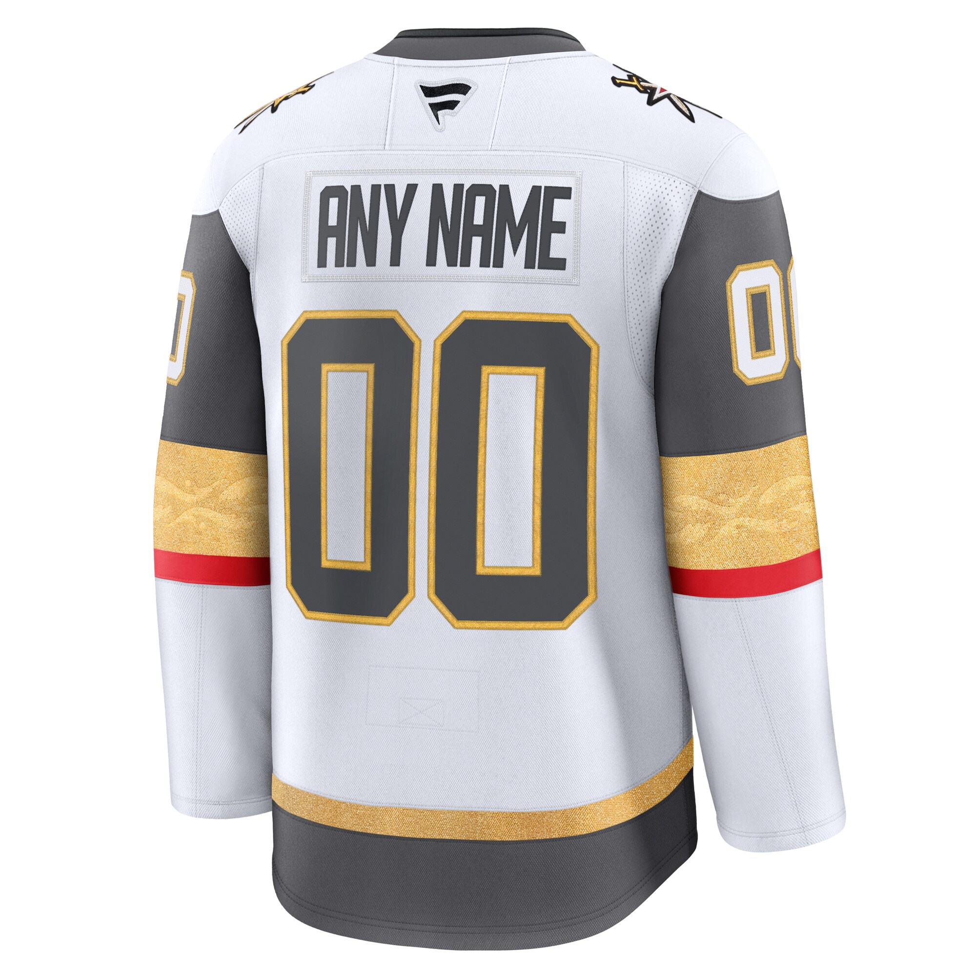 Vegas Golden Knights Fanatics Away Premium Custom Jersey – White Clowdercats