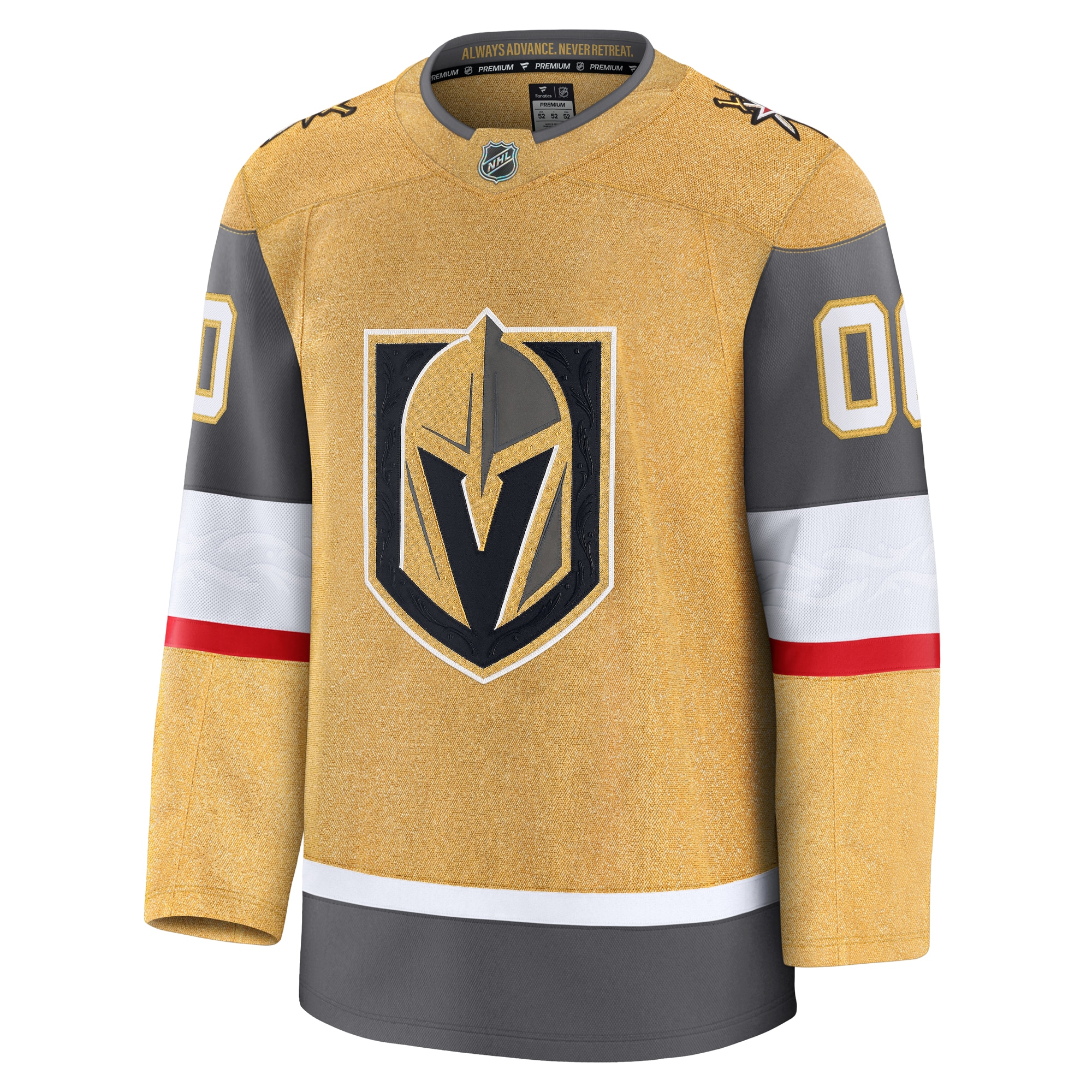 Vegas Golden Knights Fanatics Home Premium Custom Jersey – Gold Clowdercats
