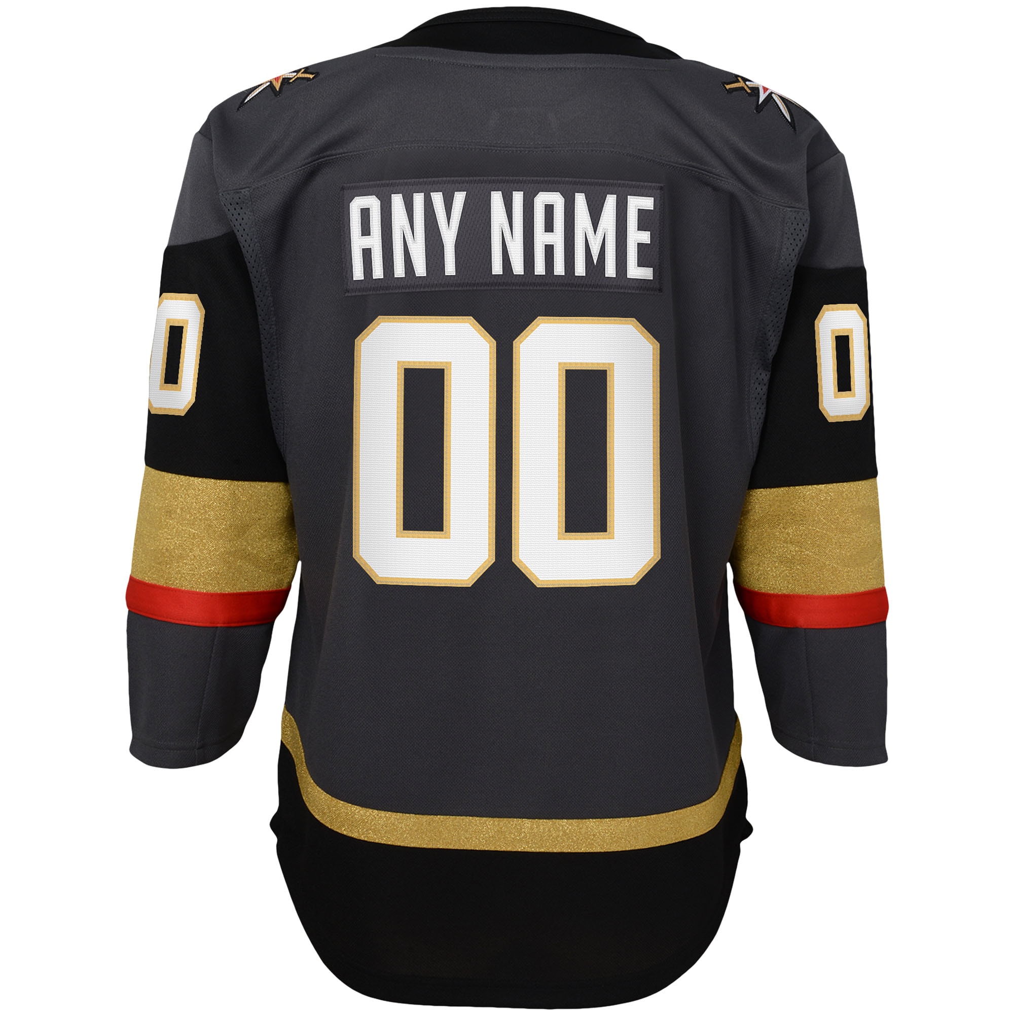 Vegas Golden Knights Youth Alternate Premier Custom Jersey – Gray Clowdercats
