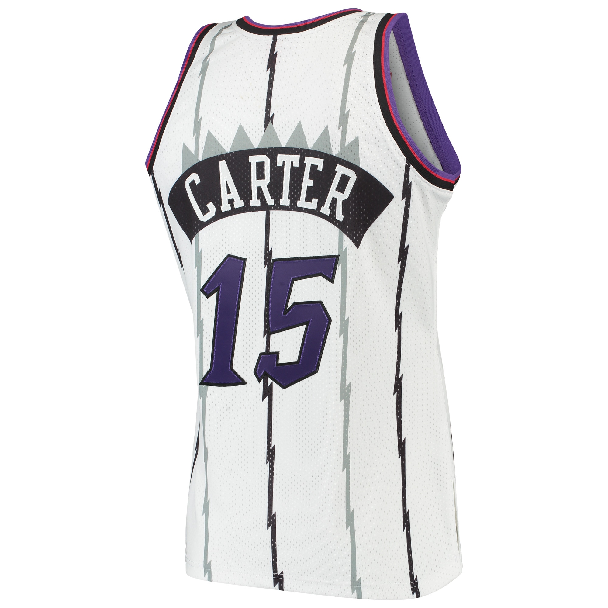Vince Carter Toronto Raptors Mitchell & Ness 1998/99 Hardwood Classics Authentic Jersey – White Clowdercats
