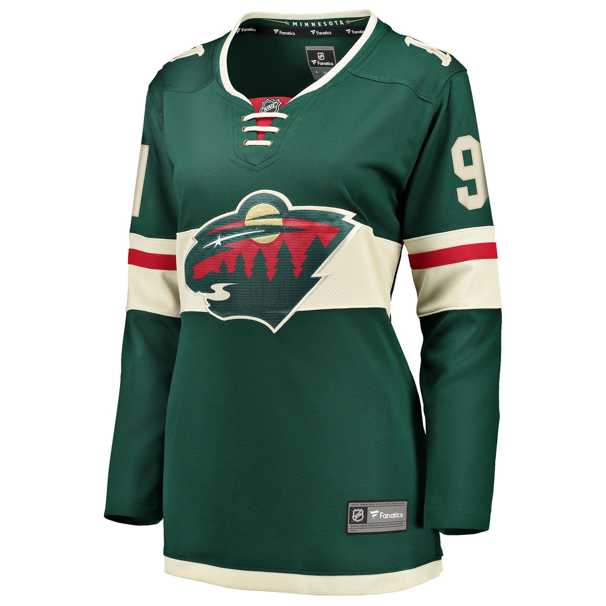 Vladimir Tarasenko Minnesota Wild Fanatics Women’s Home Breakaway Jersey – Green Clowdercats