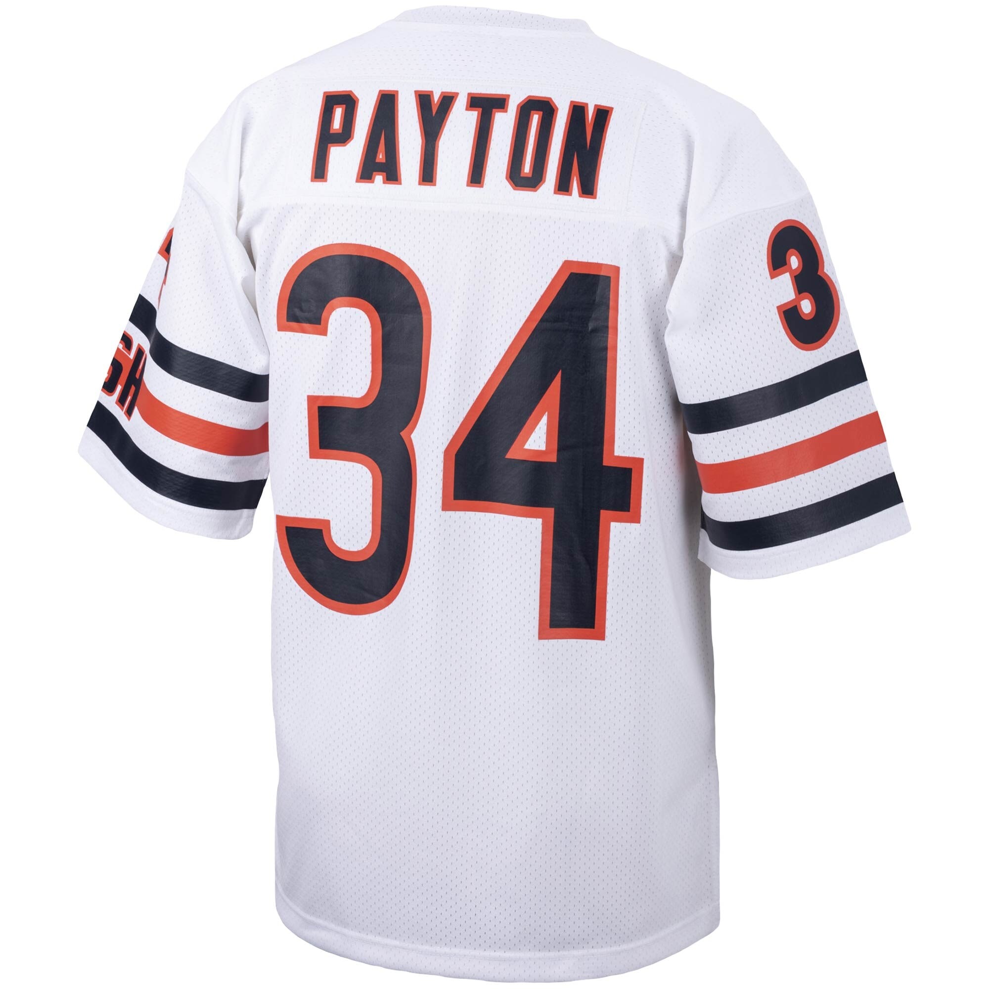 Walter Payton Chicago Bears Mitchell & Ness Big & Tall 1985 Retired Player Replica Jersey – White Clowdercats