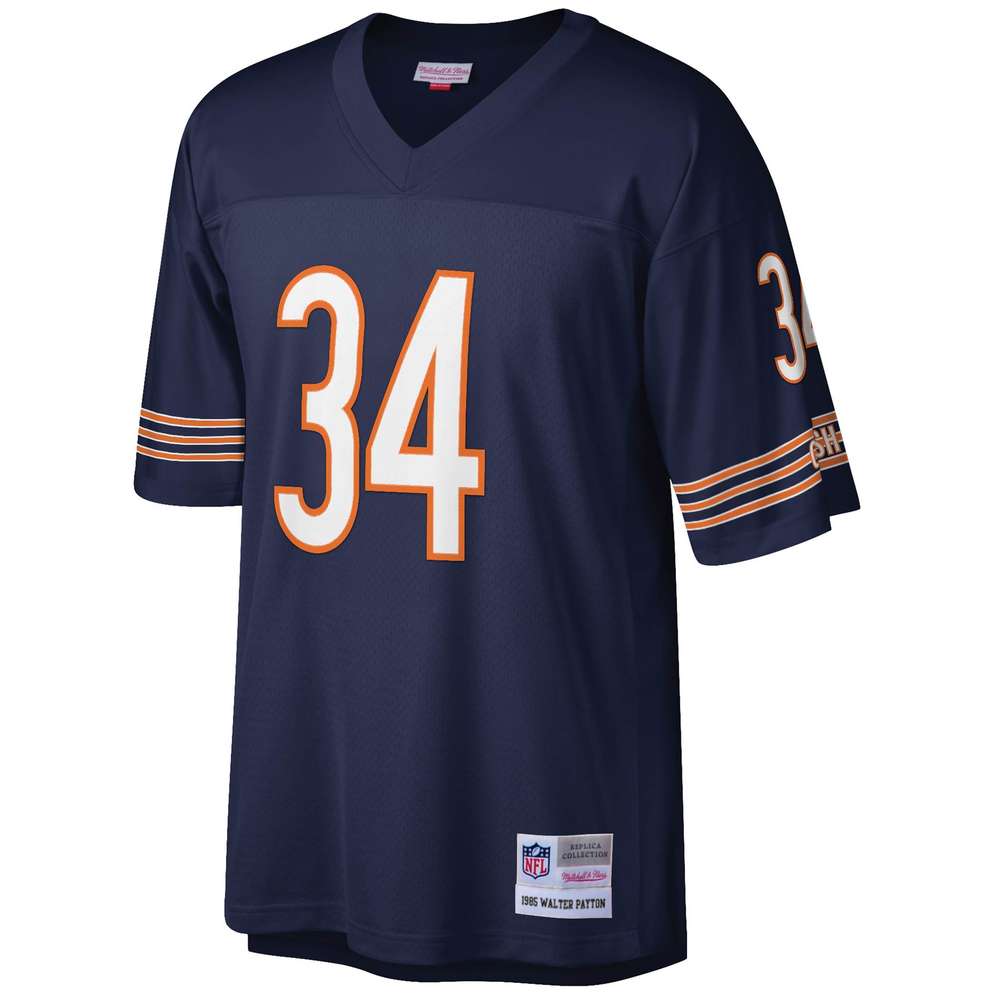 Walter Payton Chicago Bears Mitchell & Ness Legacy Replica Jersey – Navy Clowdercats
