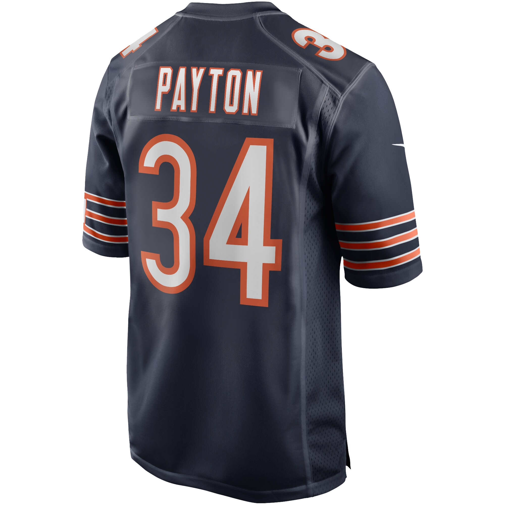 Walter Payton Chicago Bears Nike Game Retired Player Jersey – Navy Clowdercats