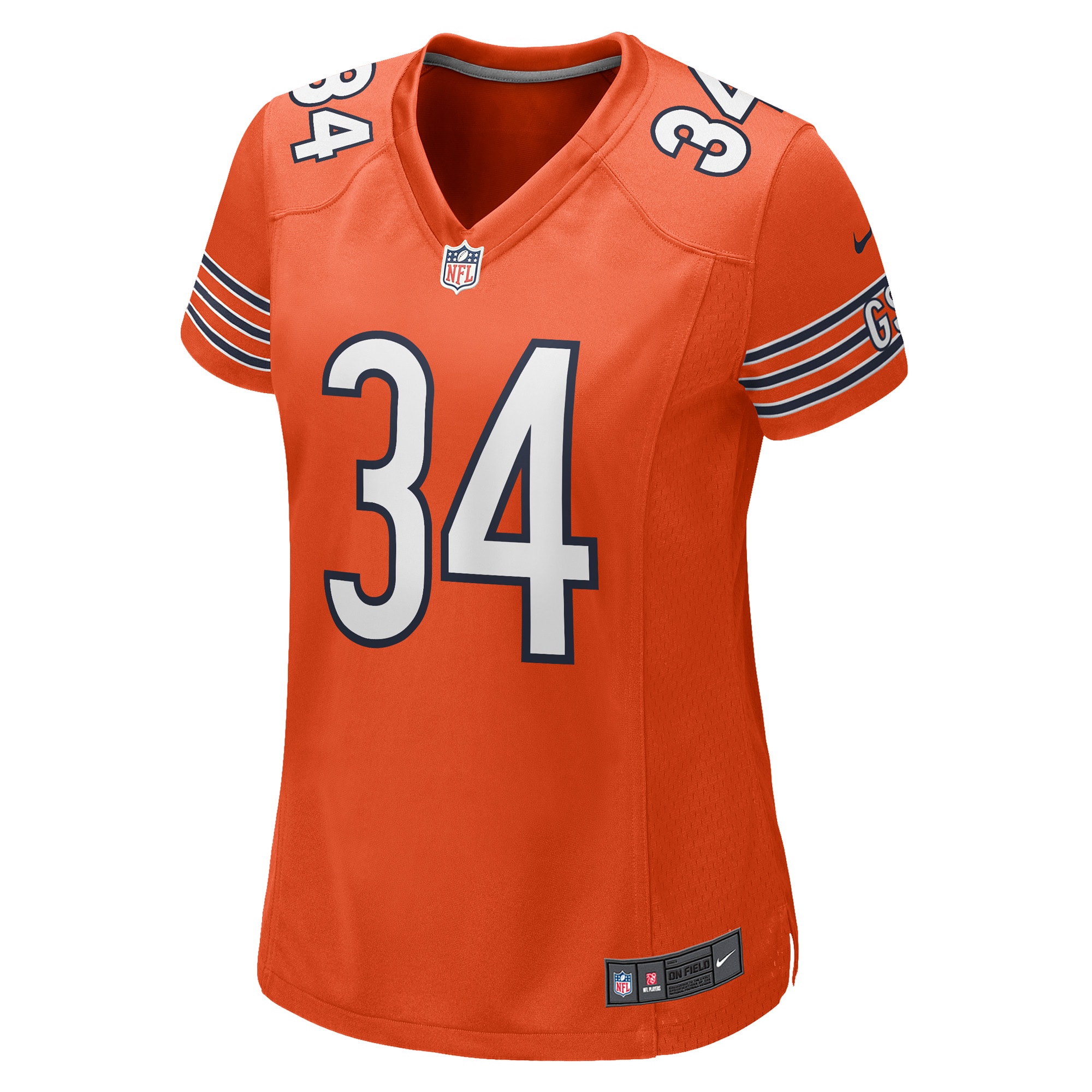 Walter Payton Chicago Bears Nike Women’s Retired Player Jersey – Orange Clowdercats